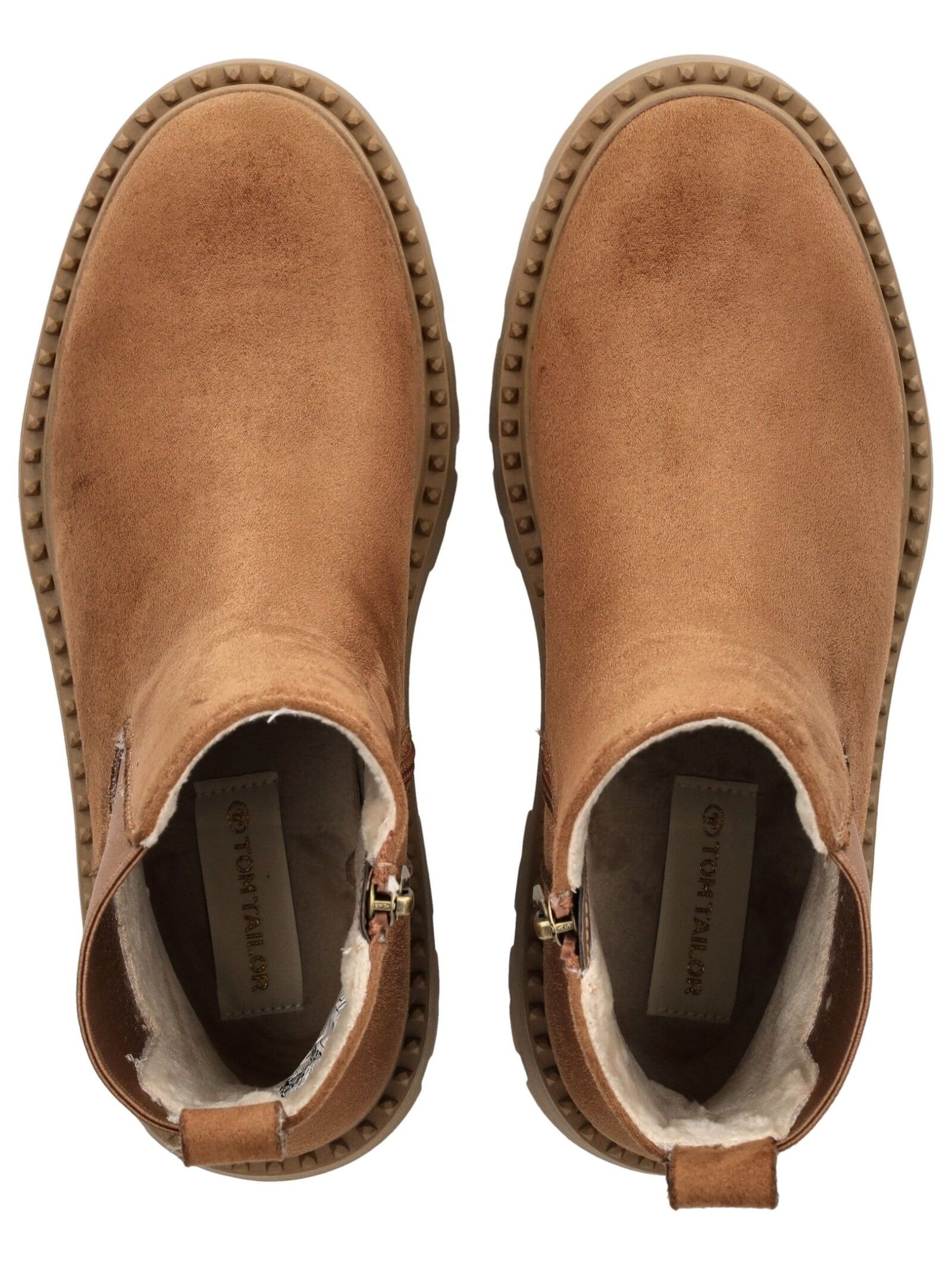 TOM TAILOR Stiefelette »Tom Tailor Stiefelette Lederimitat/Textil«