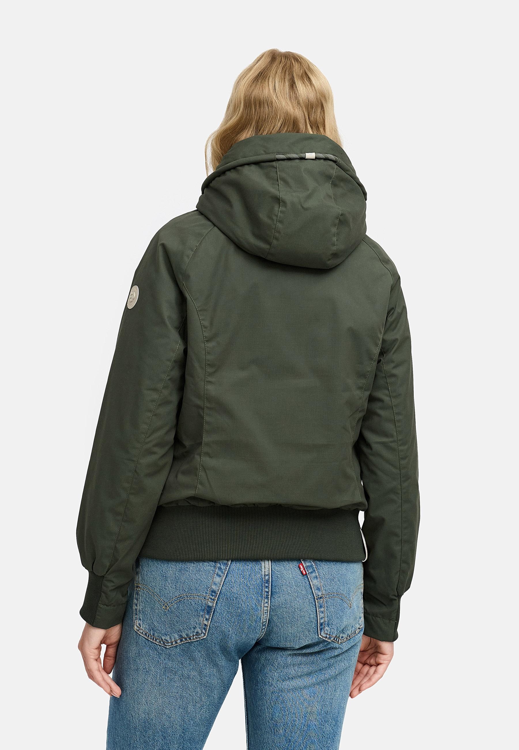 Ragwear Outdoorjacke »Lumie YOUMODO«, mit Kapuze, Gefütterte Übergangsjacke mit Kapuze
