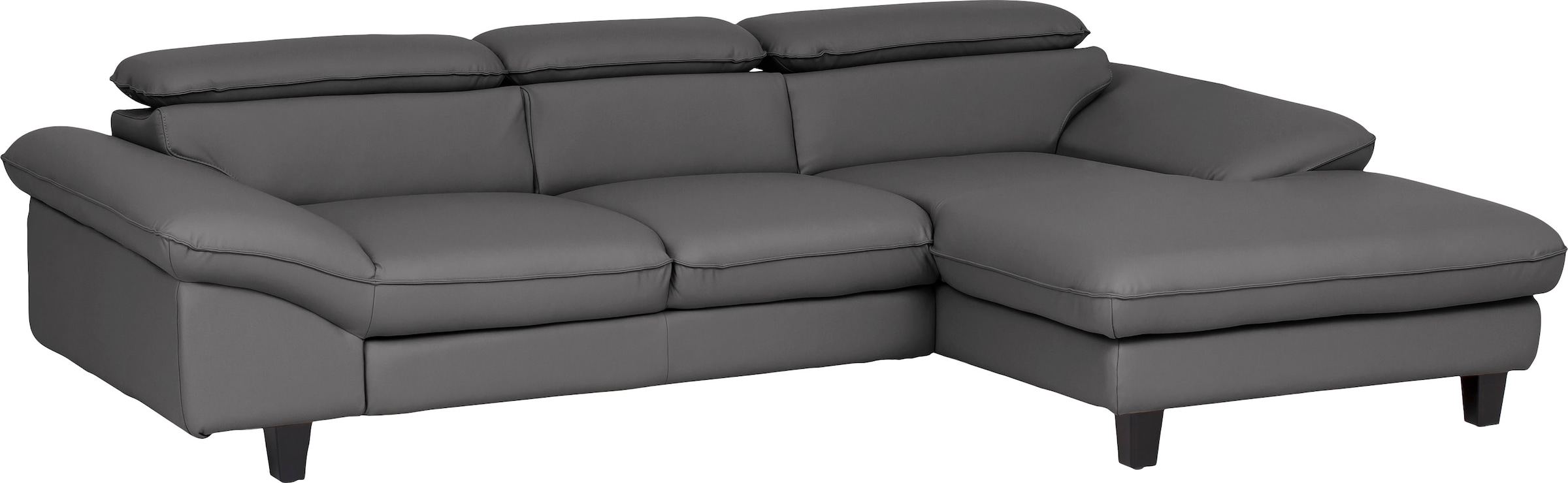 Home affaire Ecksofa »Pilot L-Form«, mit Kopfteilverstellung, wahlweise mit Bettfunktion & Bettkasten