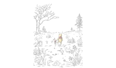 Vliestapete »Winnie the Pooh Walk«