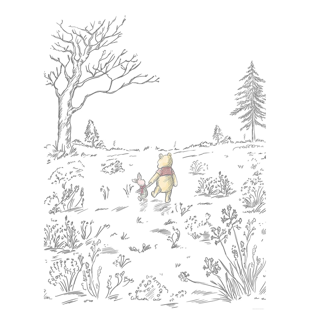 Komar Vliestapete »Winnie the Pooh Walk«