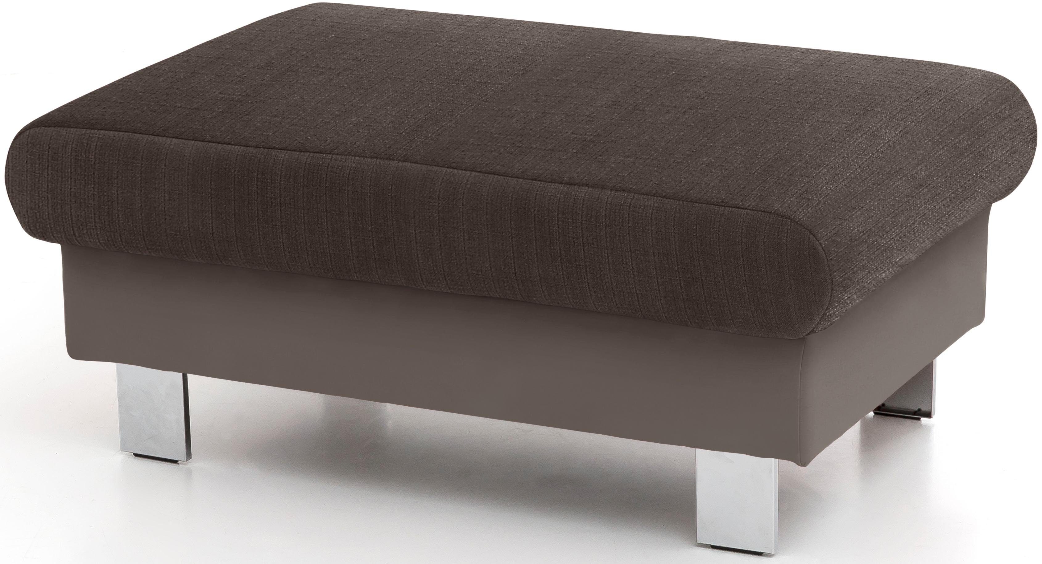 Thumbnail - COTTA Polstergarnitur "Komaris L-Form", (Set), Set bestehend aus: Ecksofa mit Kopfteilverstellung & Hocker