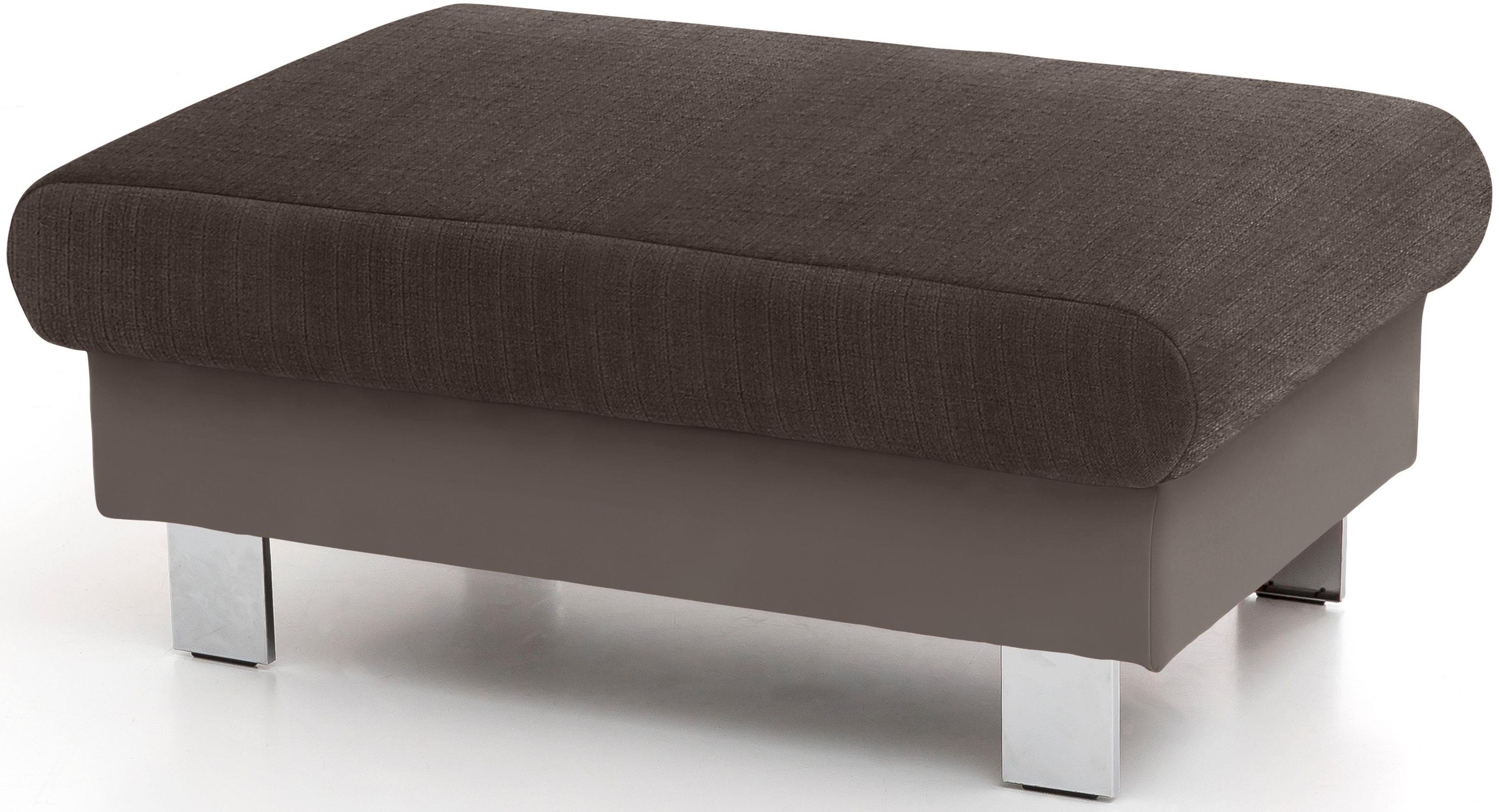 Thumbnail - COTTA Polstergarnitur "Komaris U-Form, B: 320 bzw. 100 cm (Set: Wohnlandschaft & Hocker)", (Set), mit Kopfteilverstellun...