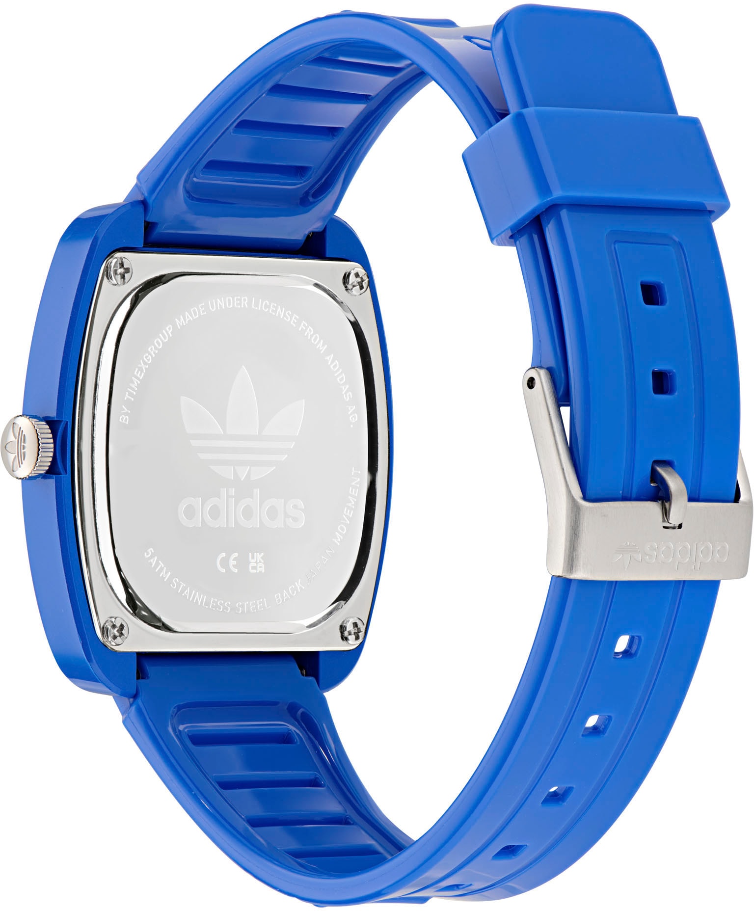 adidas Originals Quarzuhr »RETRO WAVE TWO«, Armbanduhr, Herrenuhr, Damenuhr, unisex, Kunststoffarmband