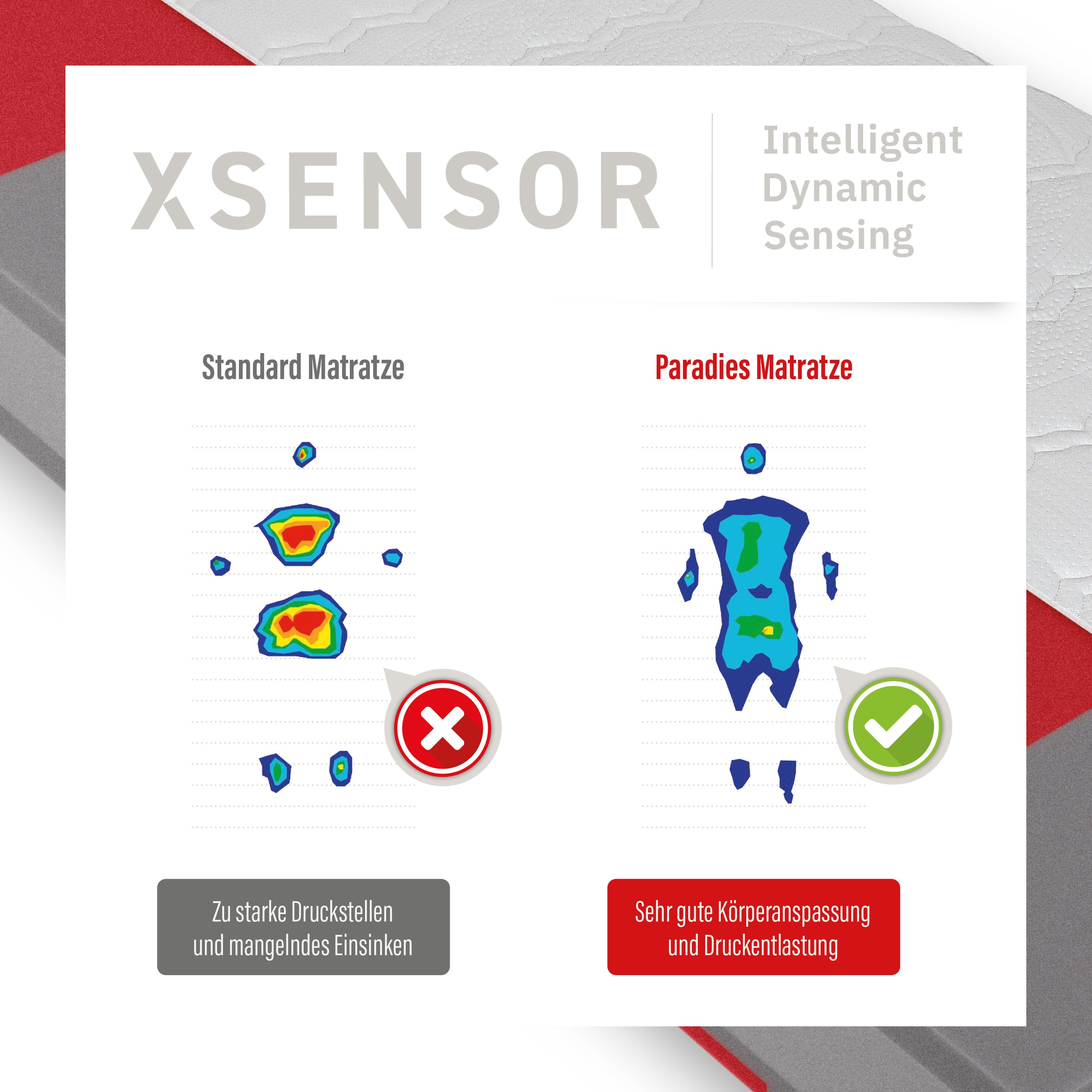 Paradies Kaltschaummatratze »Neuheit: Paradies Prolife Supreme, Testsieger Stiftung Warentest« 22 cm hoch Raumgewicht: 35 kg/m³ 1 Stk. tlg. Note GUT (2,2), getestet in 90x200 cm, Härtegrad 3