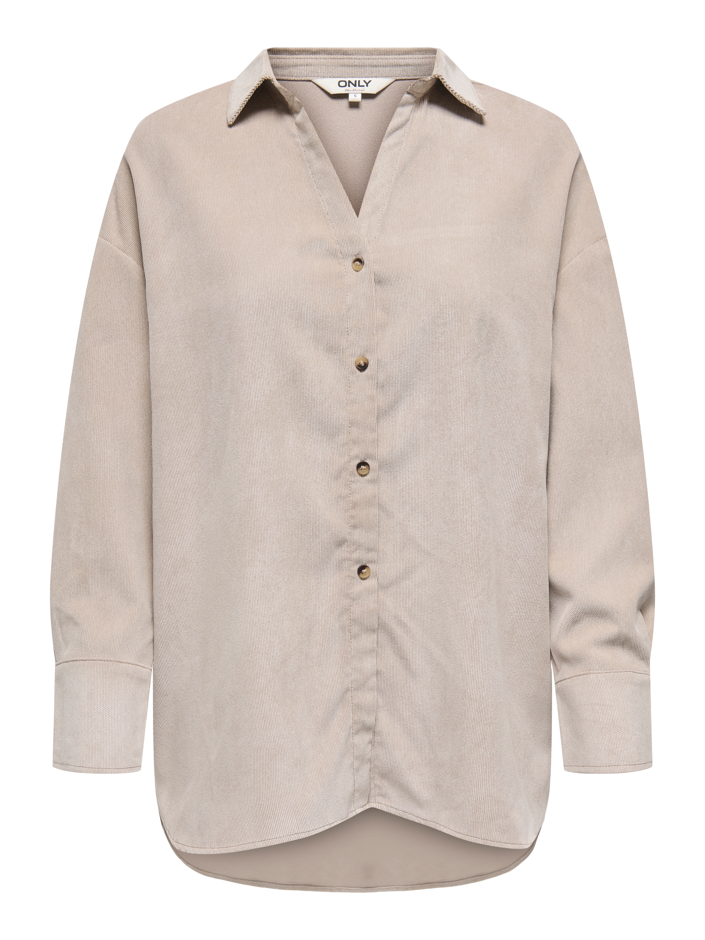 ONLY Langarmbluse »ONLMARIKE LIFE L/S CORD LOOSE SHIRT PNT«