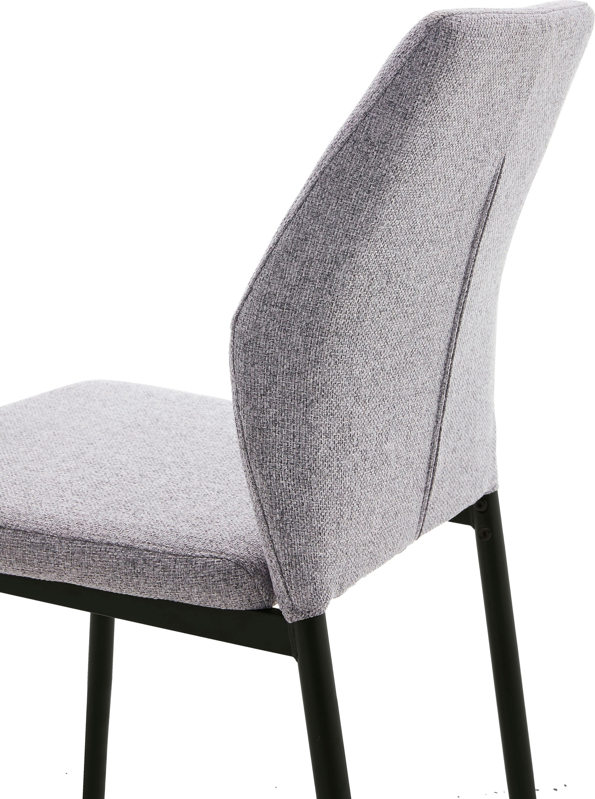 OTTO home Esszimmerstuhl »Lumos«, (Set), 2 St., Webstoff, Webstoff in vielen Farben erhältlich mit stabilem Metalluntergestell