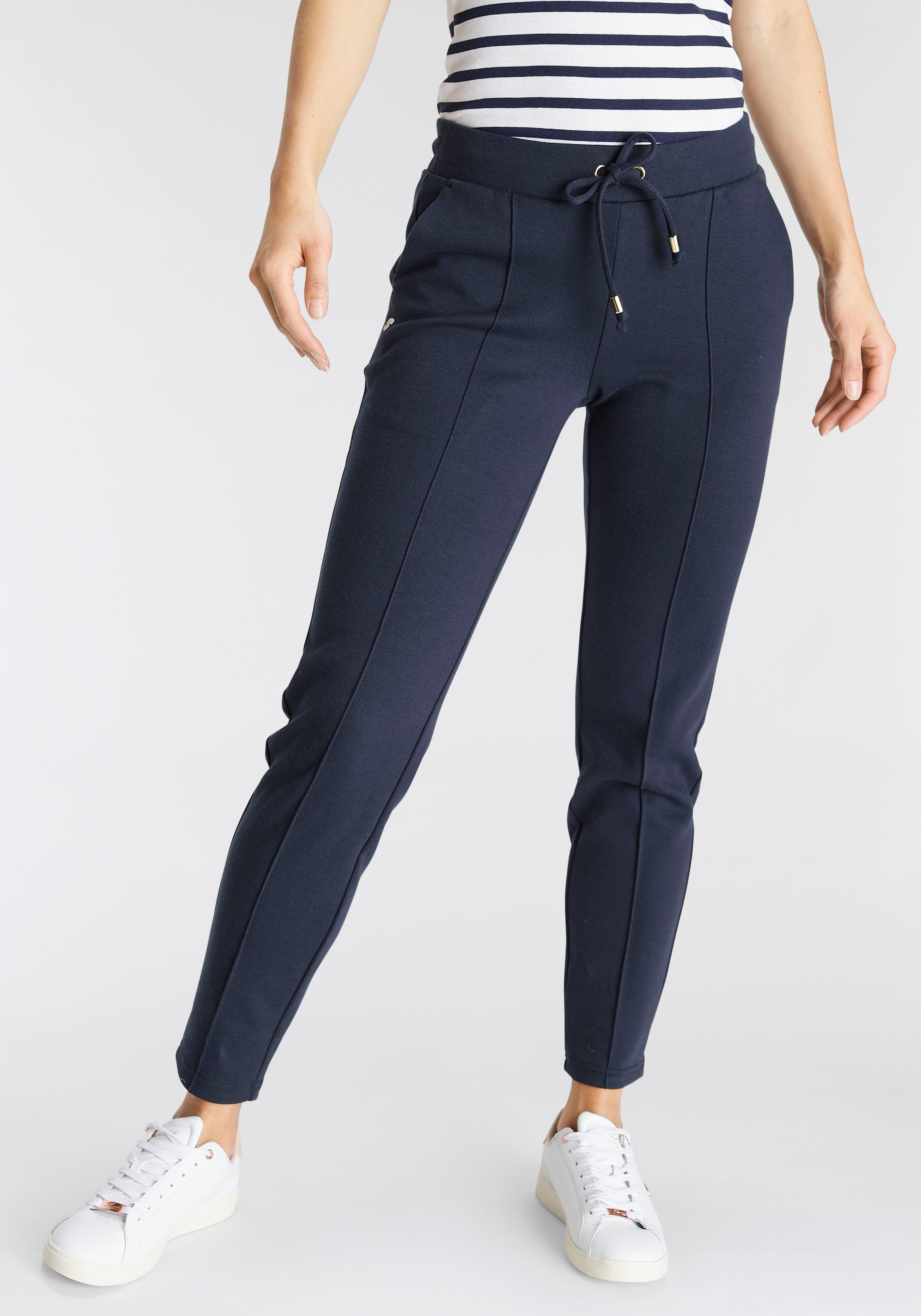 DELMAO Jogger Pants, mit trendigen Ziernähten & elastischem Bund - NEUE  MARKE! für bestellen | BAUR