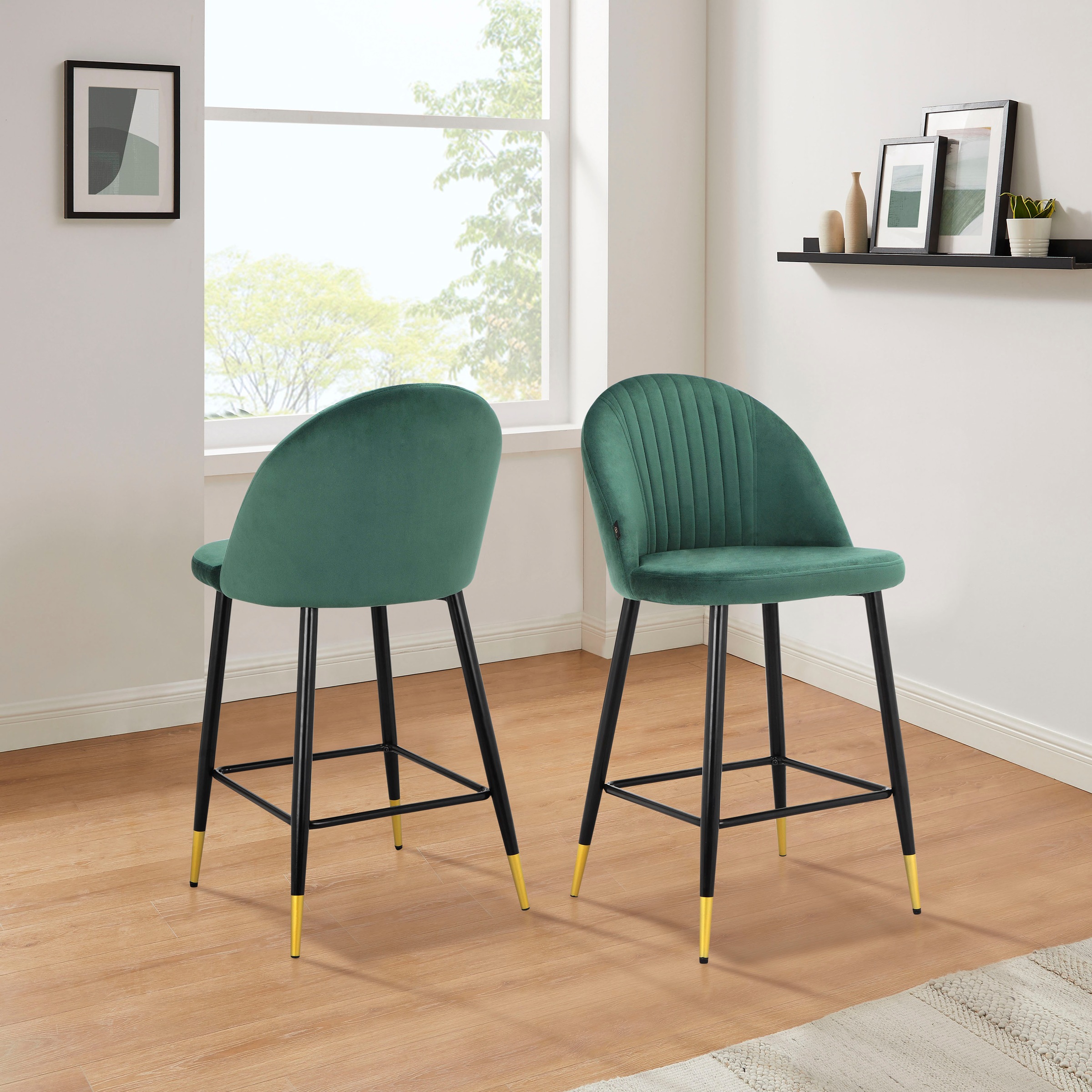 Leonique Bistrostuhl "Embrosse" () 2 Stk.mit Sitz und Rücken gepolstert, in günstig online kaufen