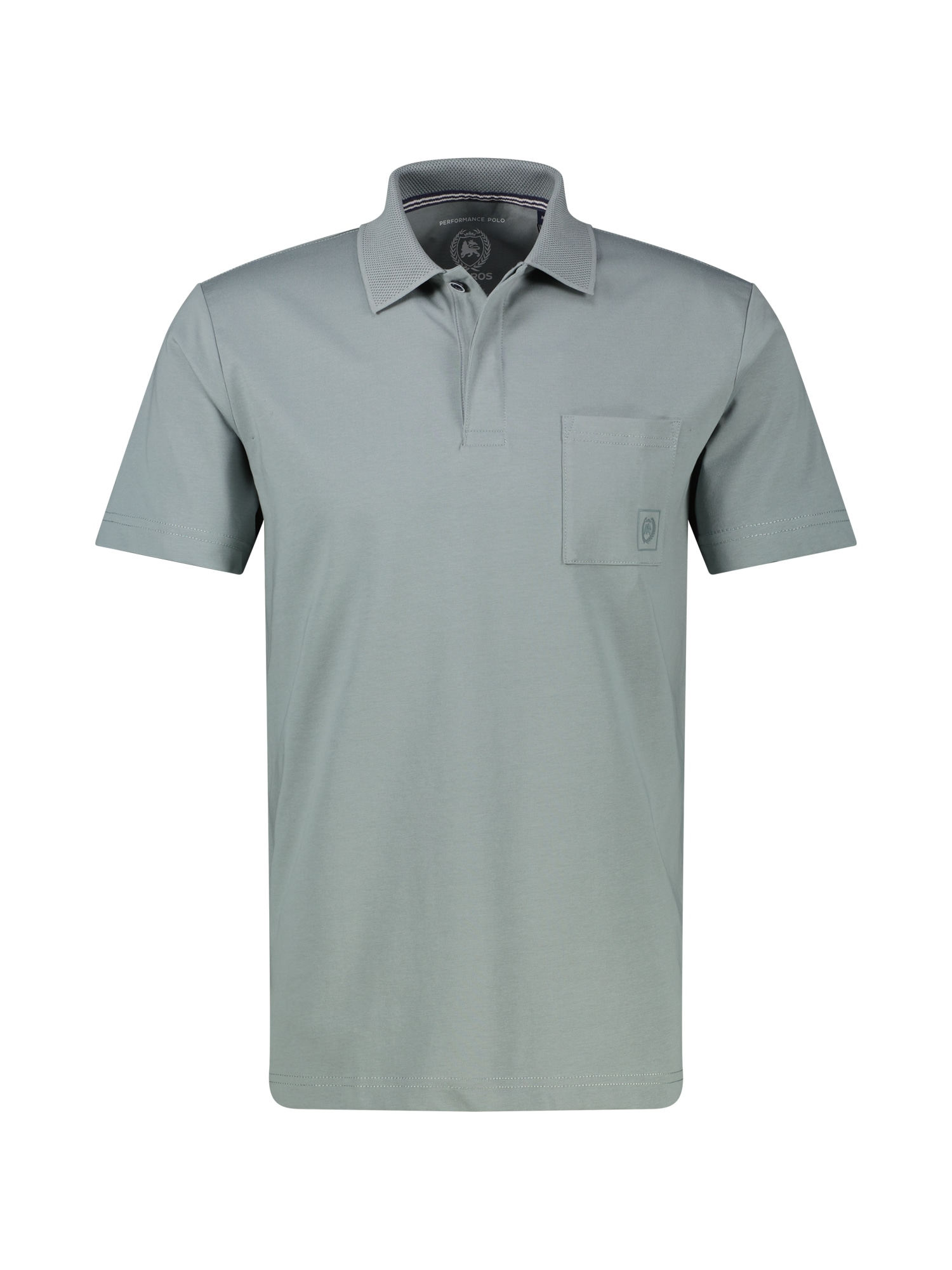 LERROS Poloshirt »Cool & Dry Poloshirt, unifarben mit Flachstrickkragen«