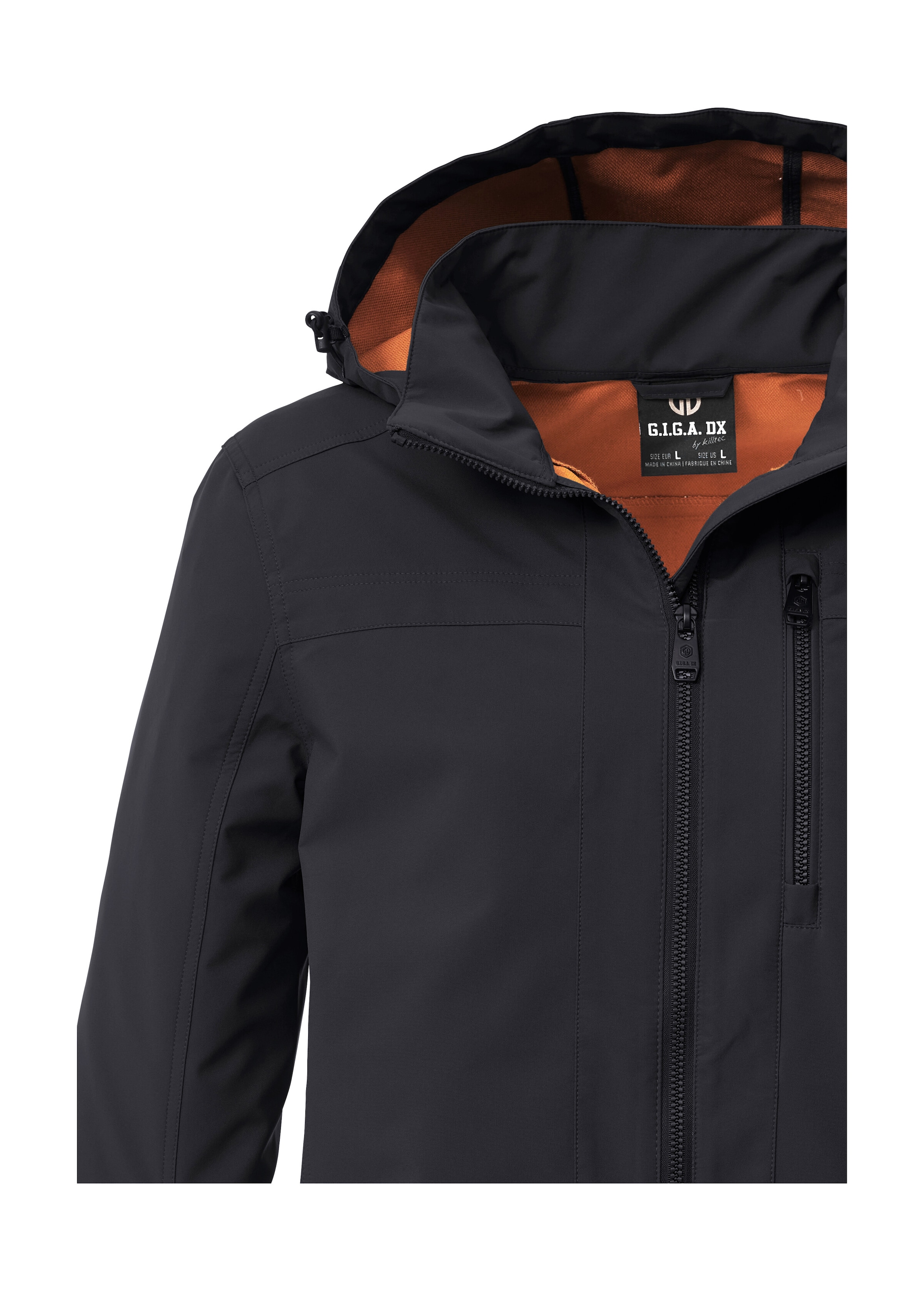 G.I.G.A. DX by killtec Softshelljacke »GS 108 MN SFTSHLL JCKT« Wasserabweisende Softshelljacke mit abnehmbarer Kapuze