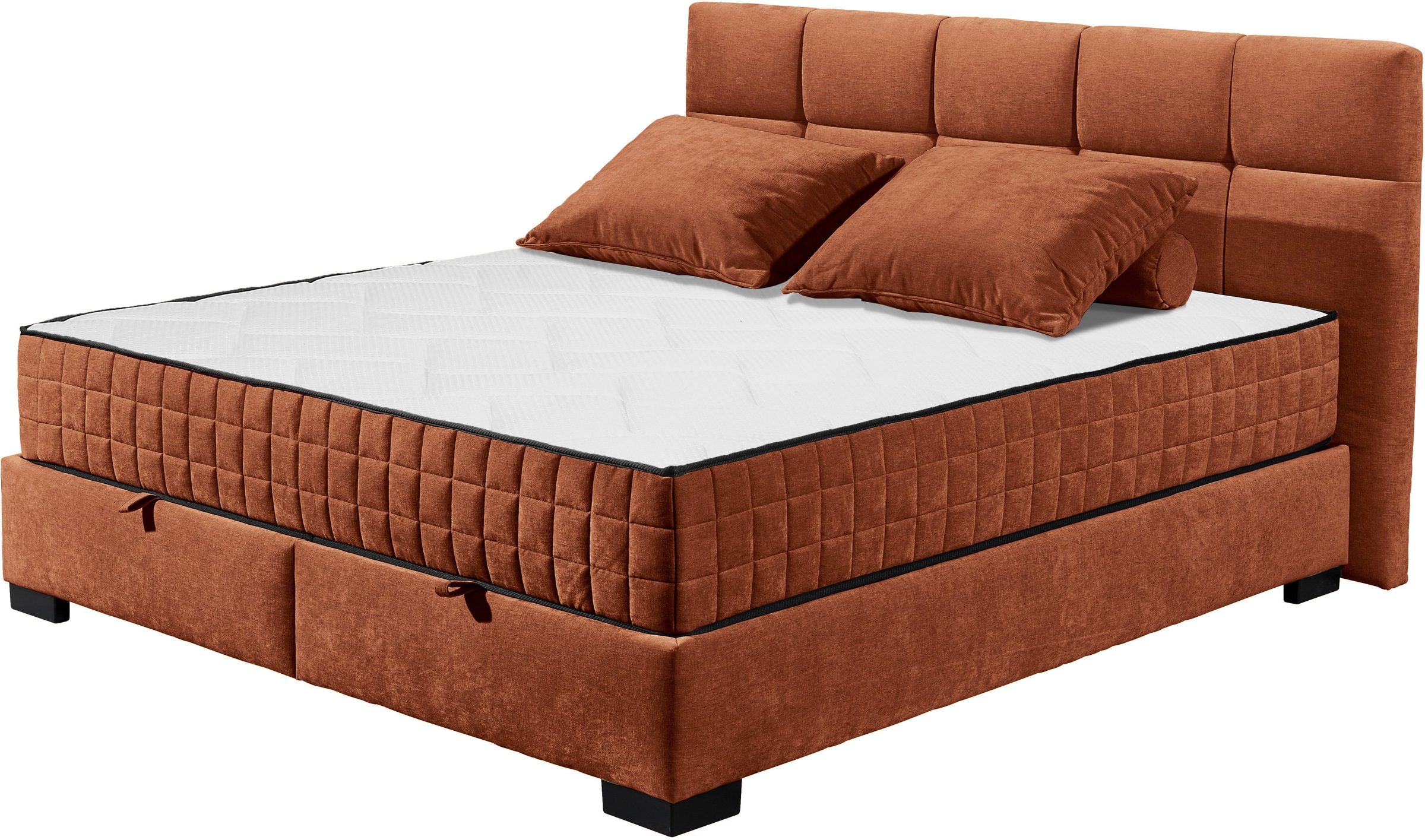 ED EXCITING DESIGN Boxbett »Nagol«, mit Bettkasten, mit Wendematratze, erhältlich in verschiedenen Breiten