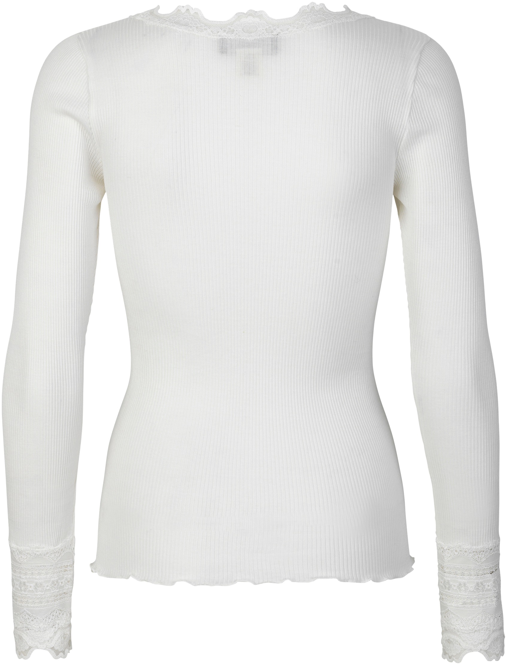 Thumbnail - rosemunde Langarmshirt "Benita Silk Blouse" Langarm, mit Spitze, feminin, bequem, Seide- /Baumwollmischung