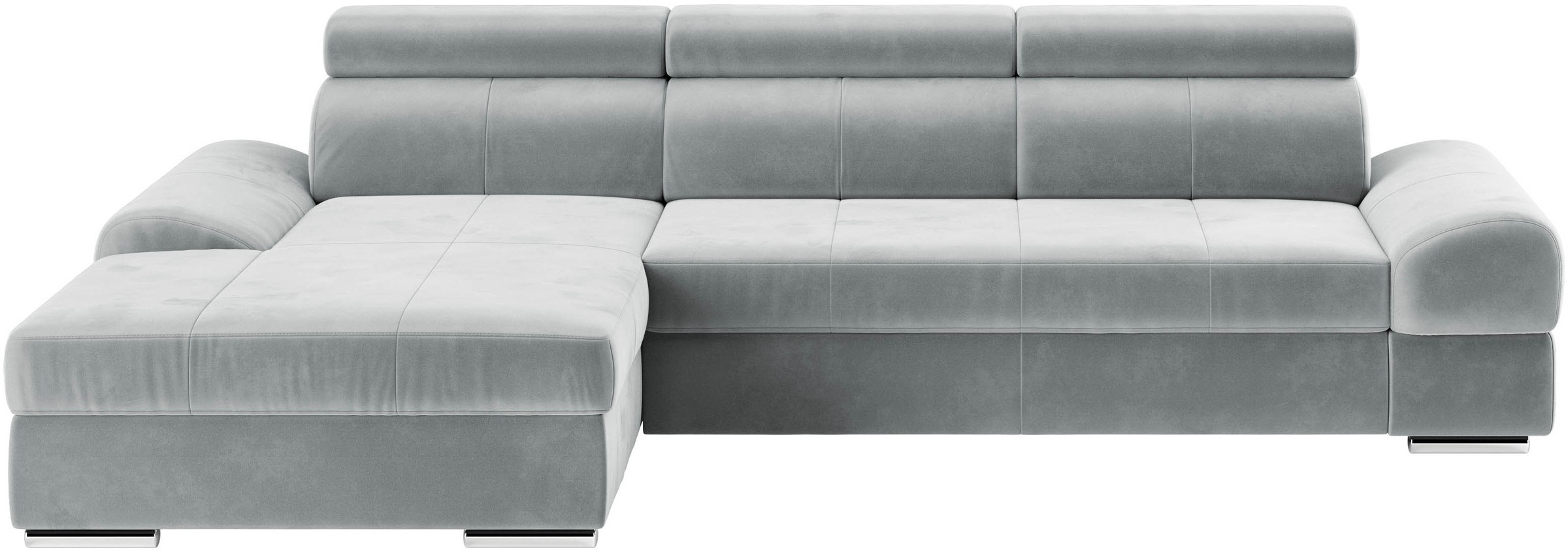 sit&more Ecksofa »Broadway L-Form«, inklusive Kopfteilverstellung, wahlweise mit Bettfunktion