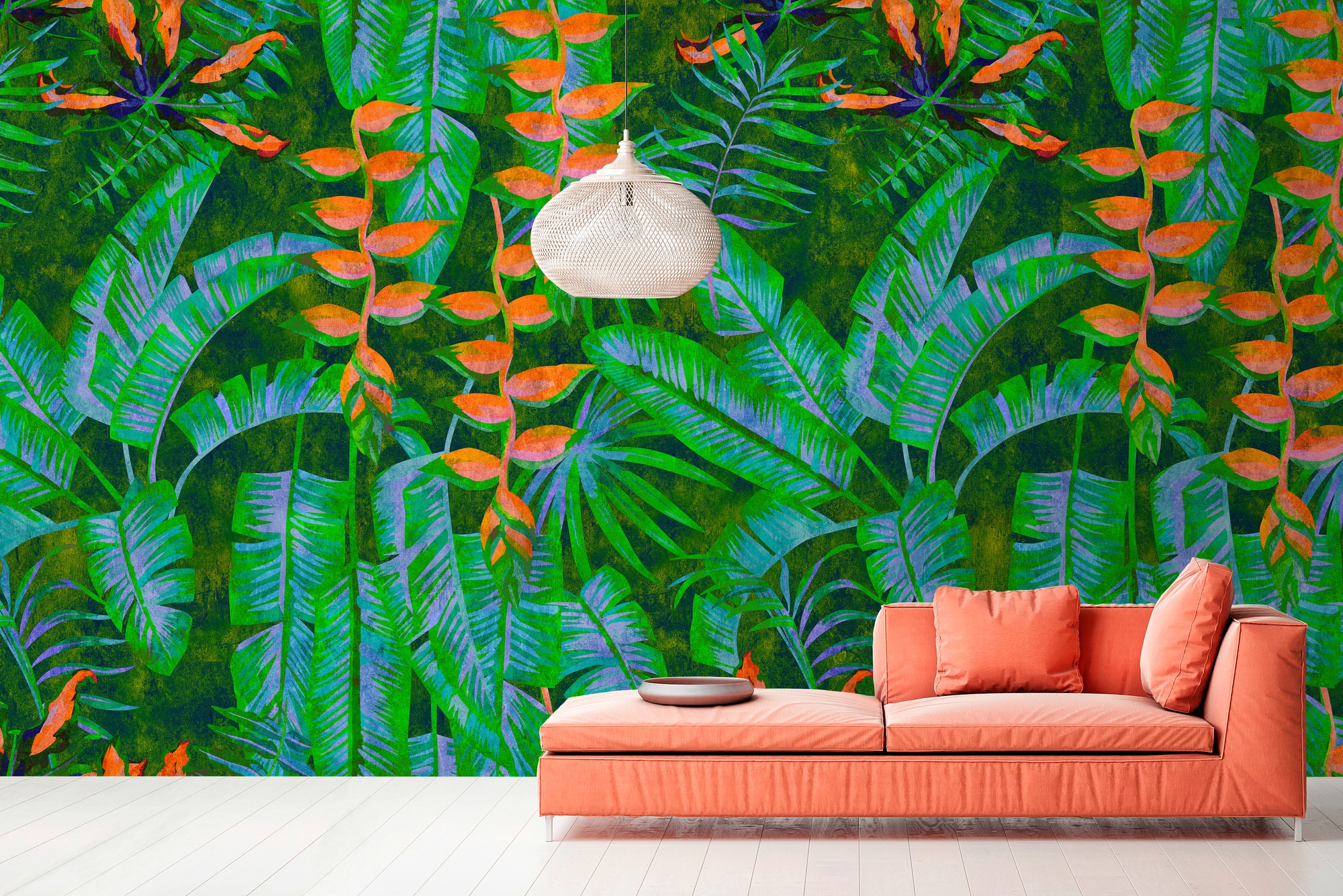 living walls Fototapete "Walls by Patel Tropicana 4" glatt Vlies, Wand, Sch günstig online kaufen
