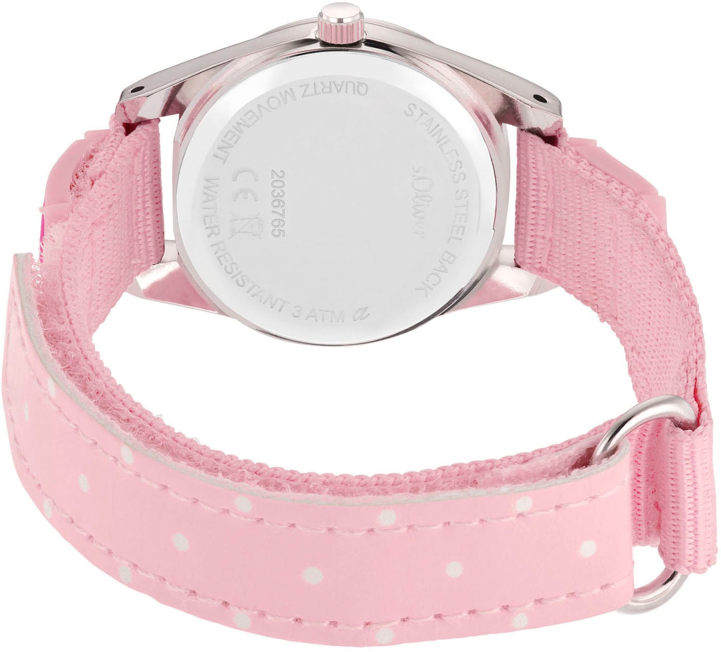 s.Oliver Quarzuhr, Armbanduhr, Kinderuhr, Mädchen, Herz, Geschenkidee