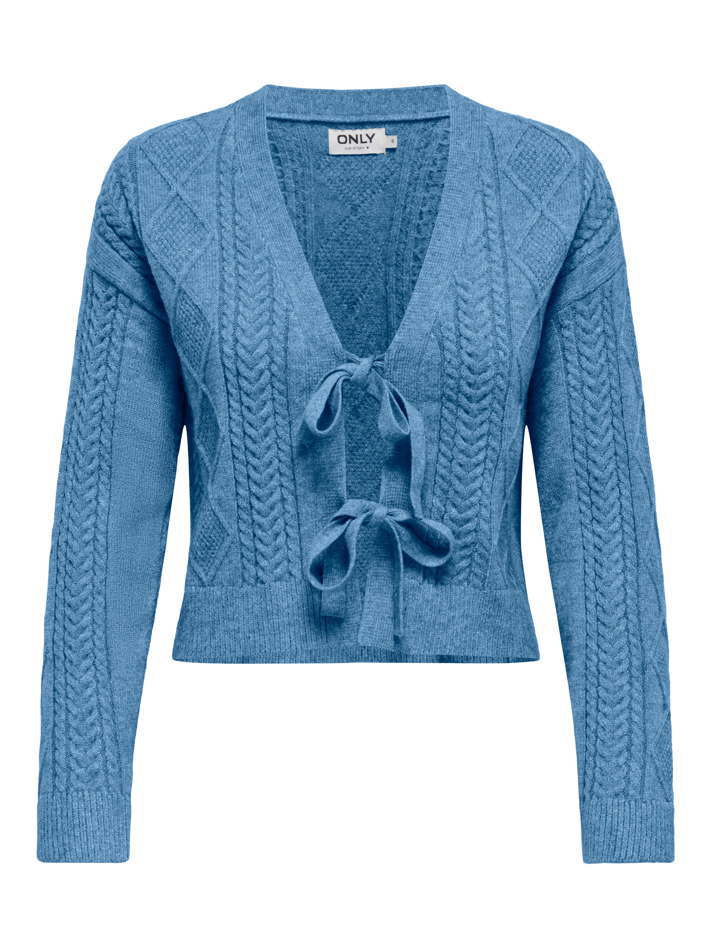 ONLY Strickjacke »ONLFIA LS STRING CARDIGAN KNT NCA«