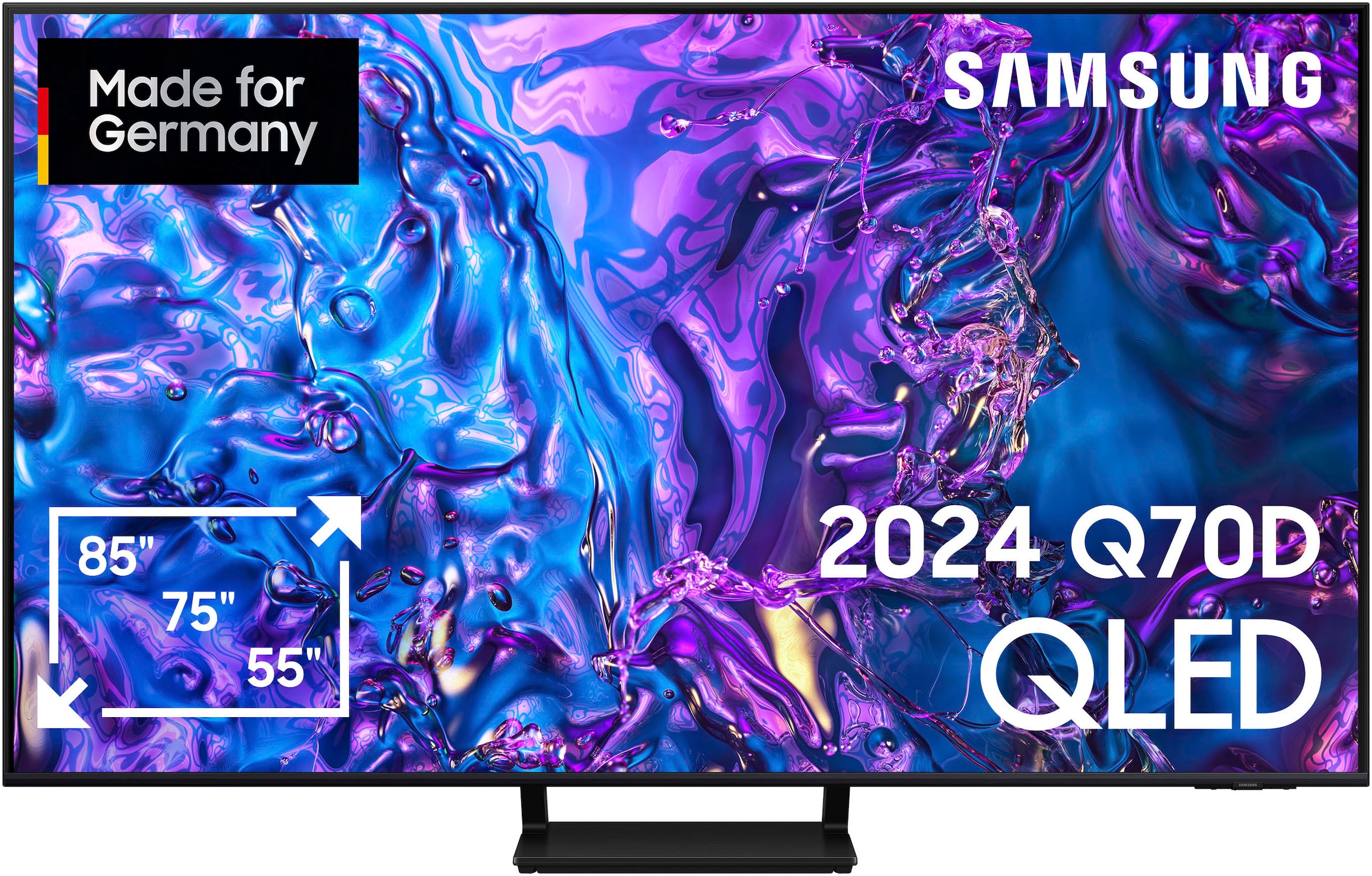 Samsung QLED-Fernseher, 189 cm/75 Zoll, 4K Ultra HD, Smart-TV