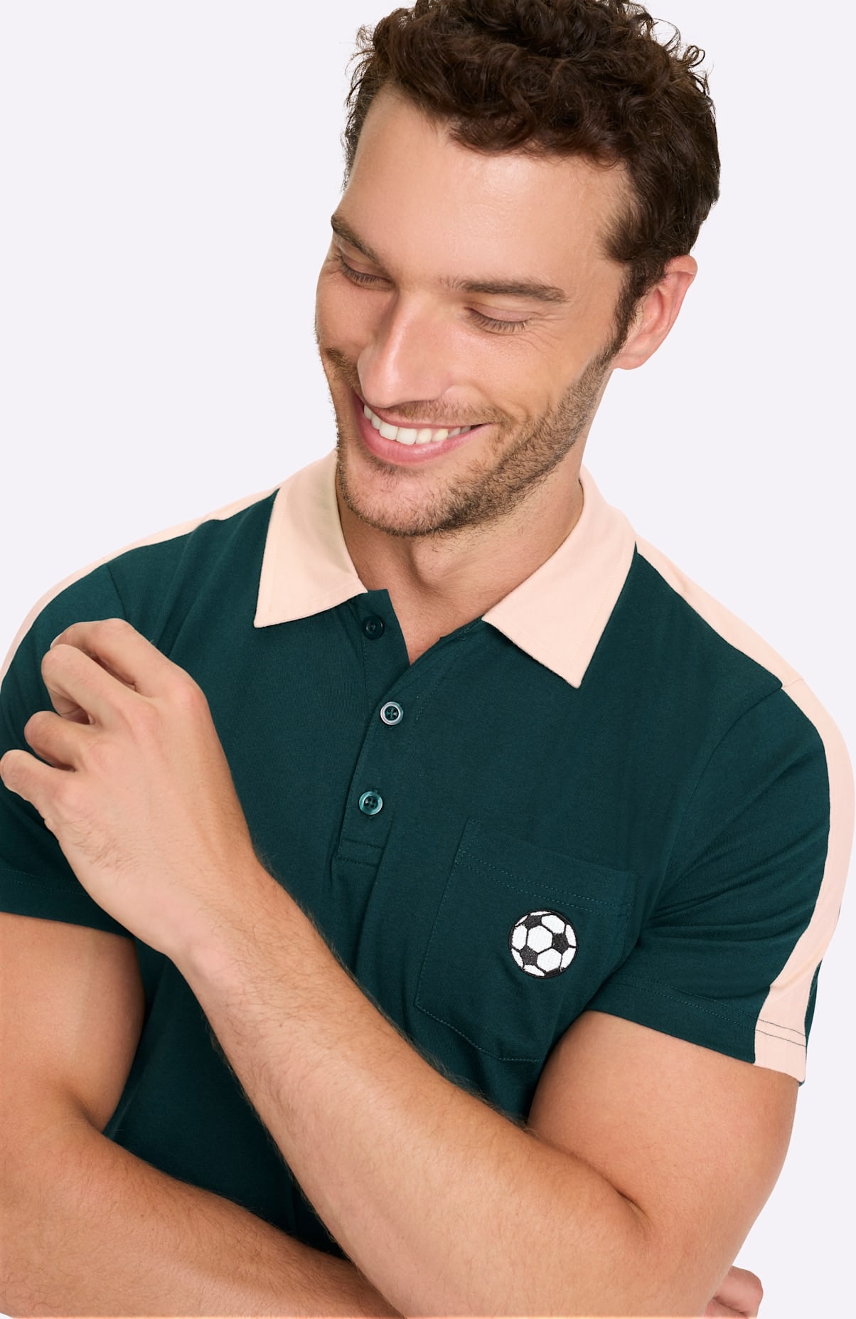 Catamaran Kurzarmshirt »Kurzarm-Poloshirt« 1 tlg.