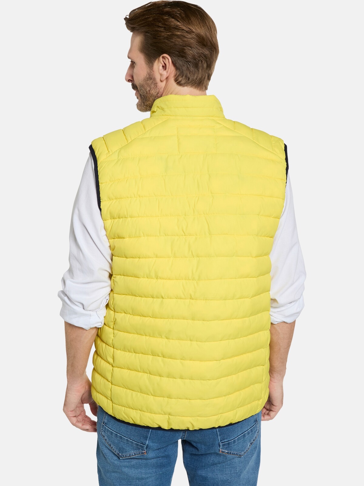 Steppweste BABISTA "Steppweste VIVORO", Herren, Gr. 56, gelb, Obermaterial: 100% Polyester COOLMAX PES(Coolmax)., Westen Steppweste 3