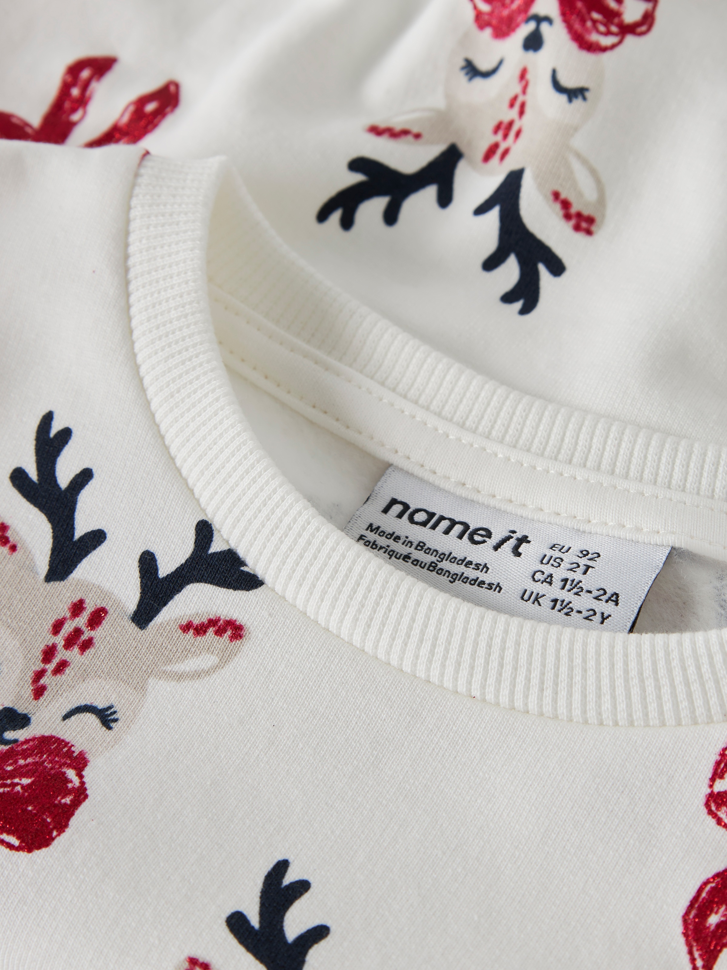 Thumbnail - Name It Sweatshirt "NMFROMIA LS NREG SWEAT BRU BOX"