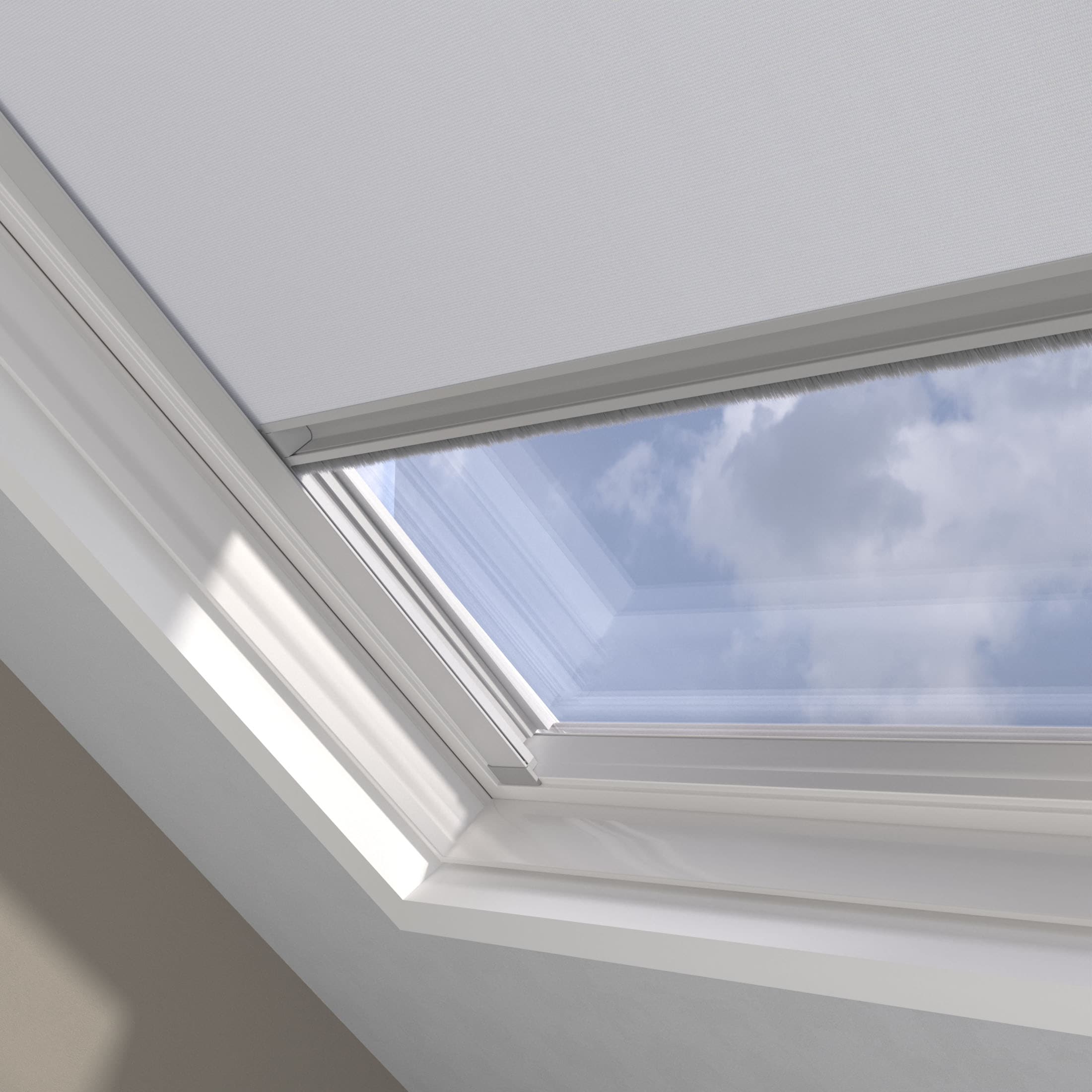 my home Dachfensterrollo »Sky-Rollo«, verdunkelnd, auf BAUR energiesparend, Bohren, Führungsschienen, Dachfenster-Rollo mit Seitenprofilen und | mit Kassette in Rechnung