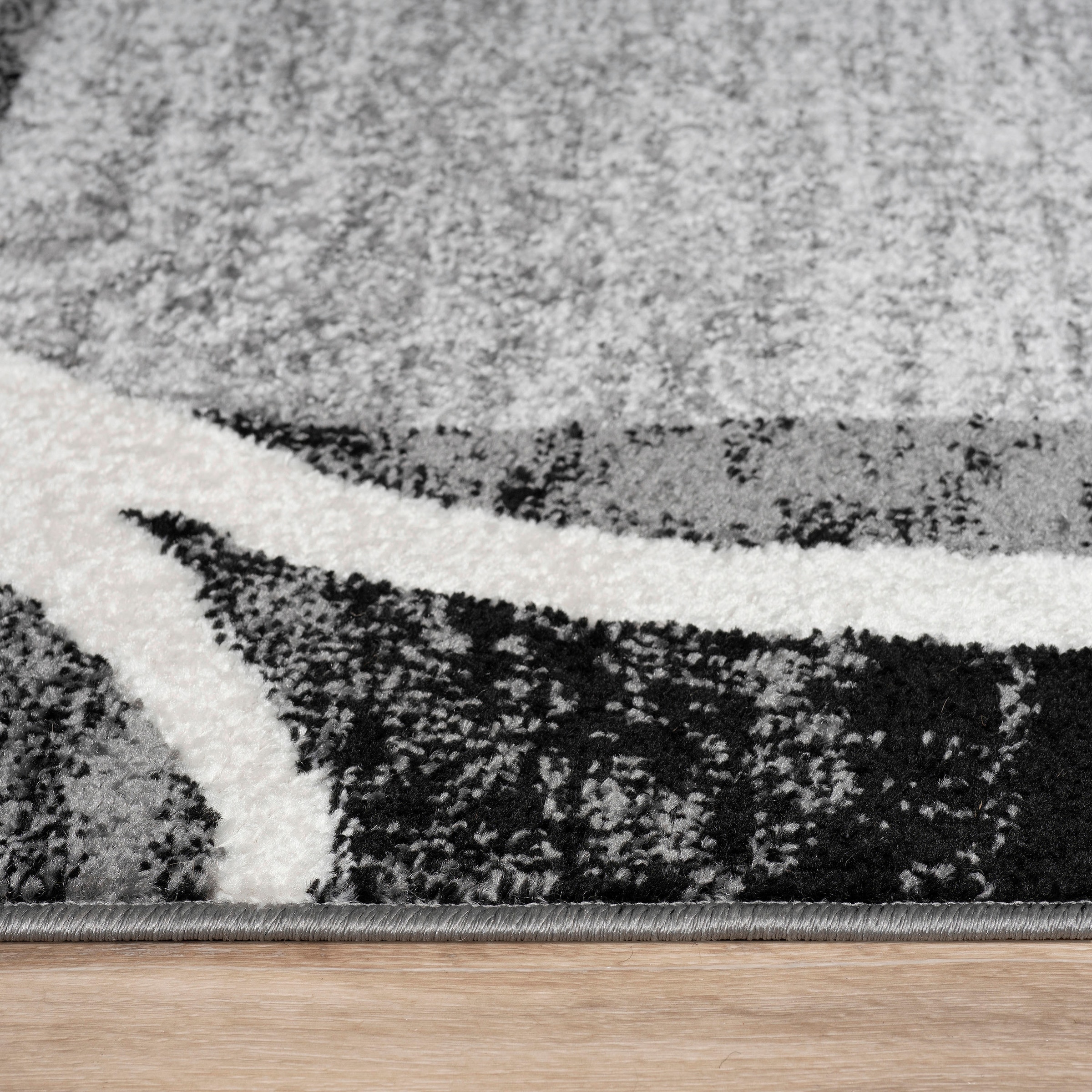 Paco Home Teppich »Sinai 059«, rechteckig, 13 mm Höhe, Kurzflor, modernes Design, mit Bordüre