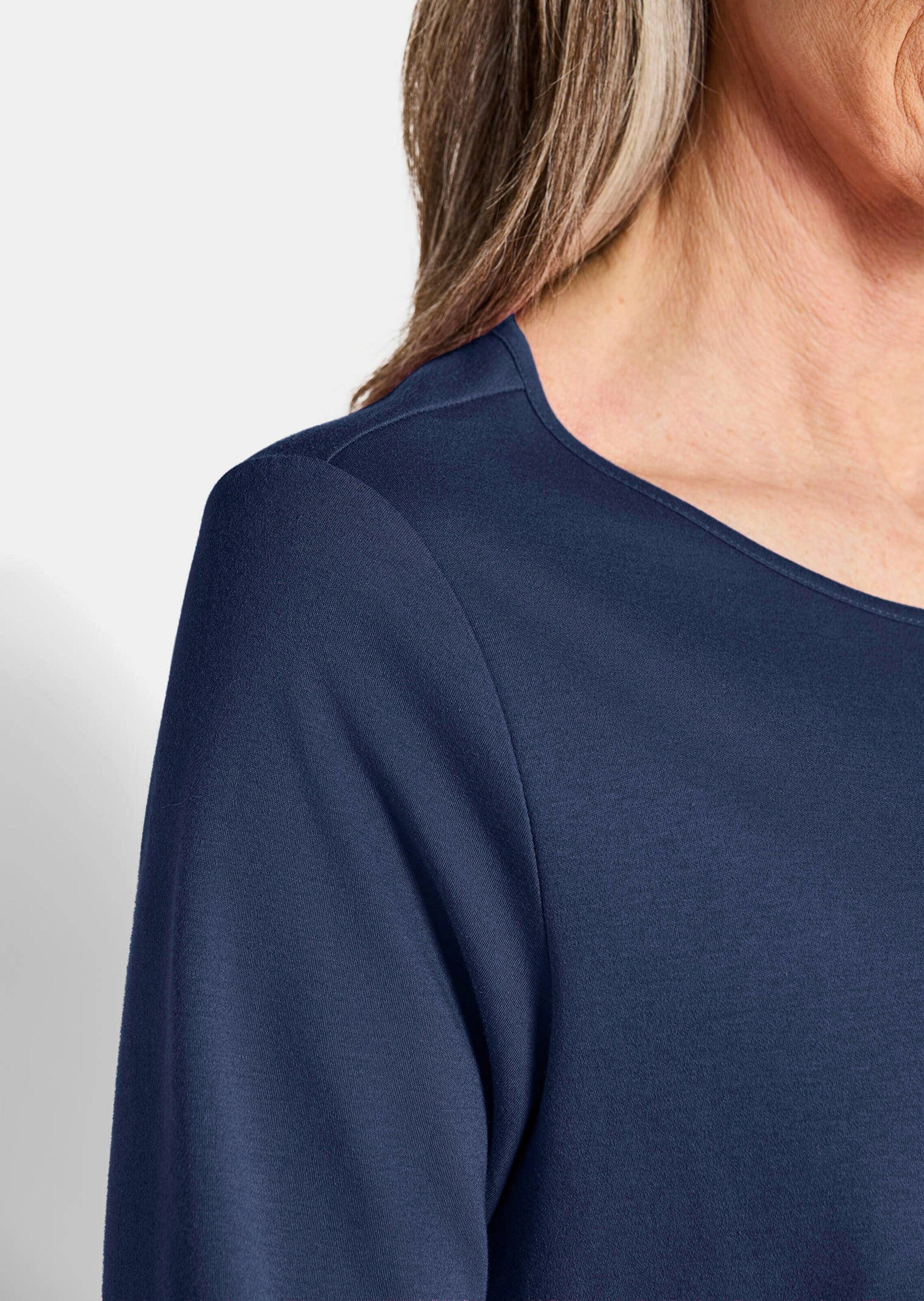 GOLDNER Kurzarmshirt »Basic-Shirt aus Interlock-Jersey«