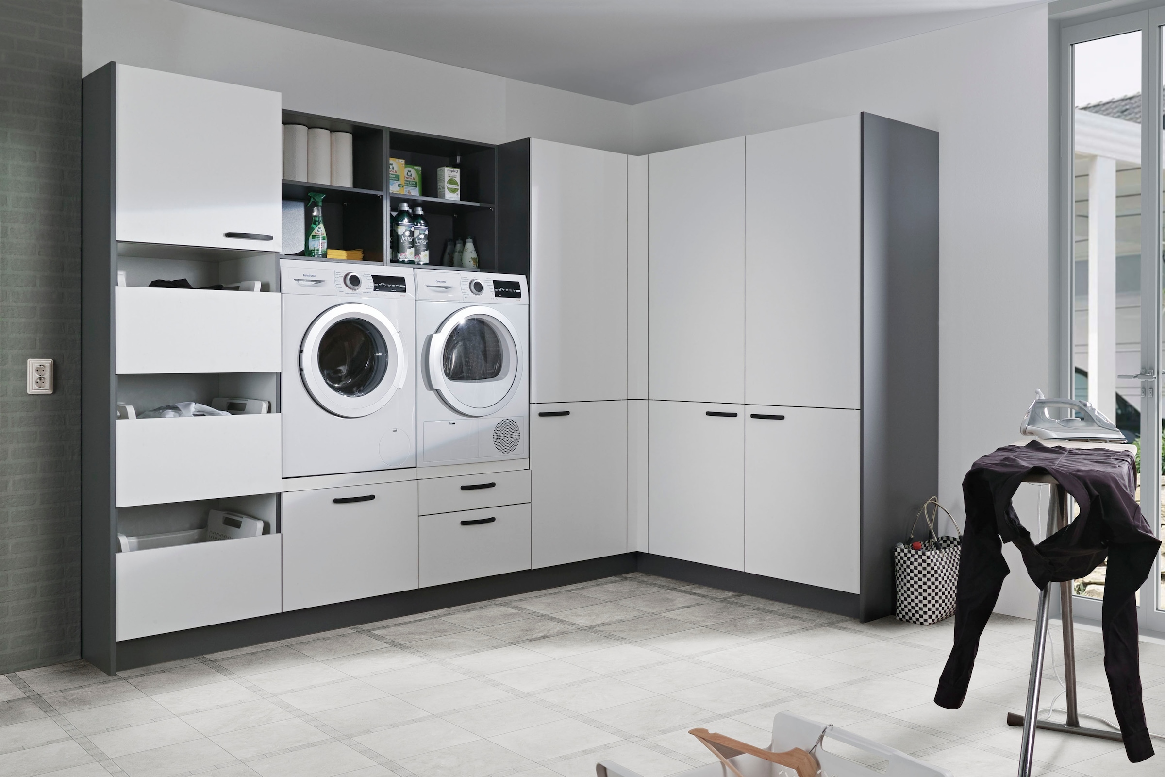 Express Küchen Schrank-Set "Arta" 12 Stk. tlg. vormontiert, mit Soft-Close- günstig online kaufen