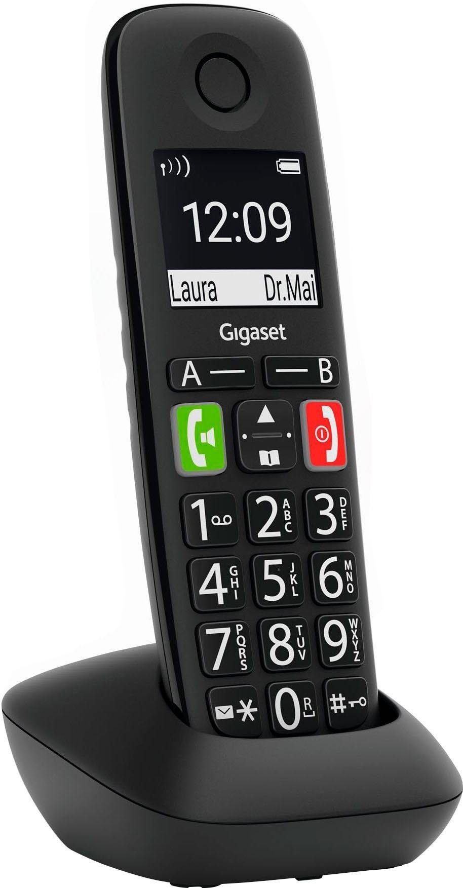 Gigaset Schnurloses DECT-Telefon »E290HX«, (Mobilteile: 1)