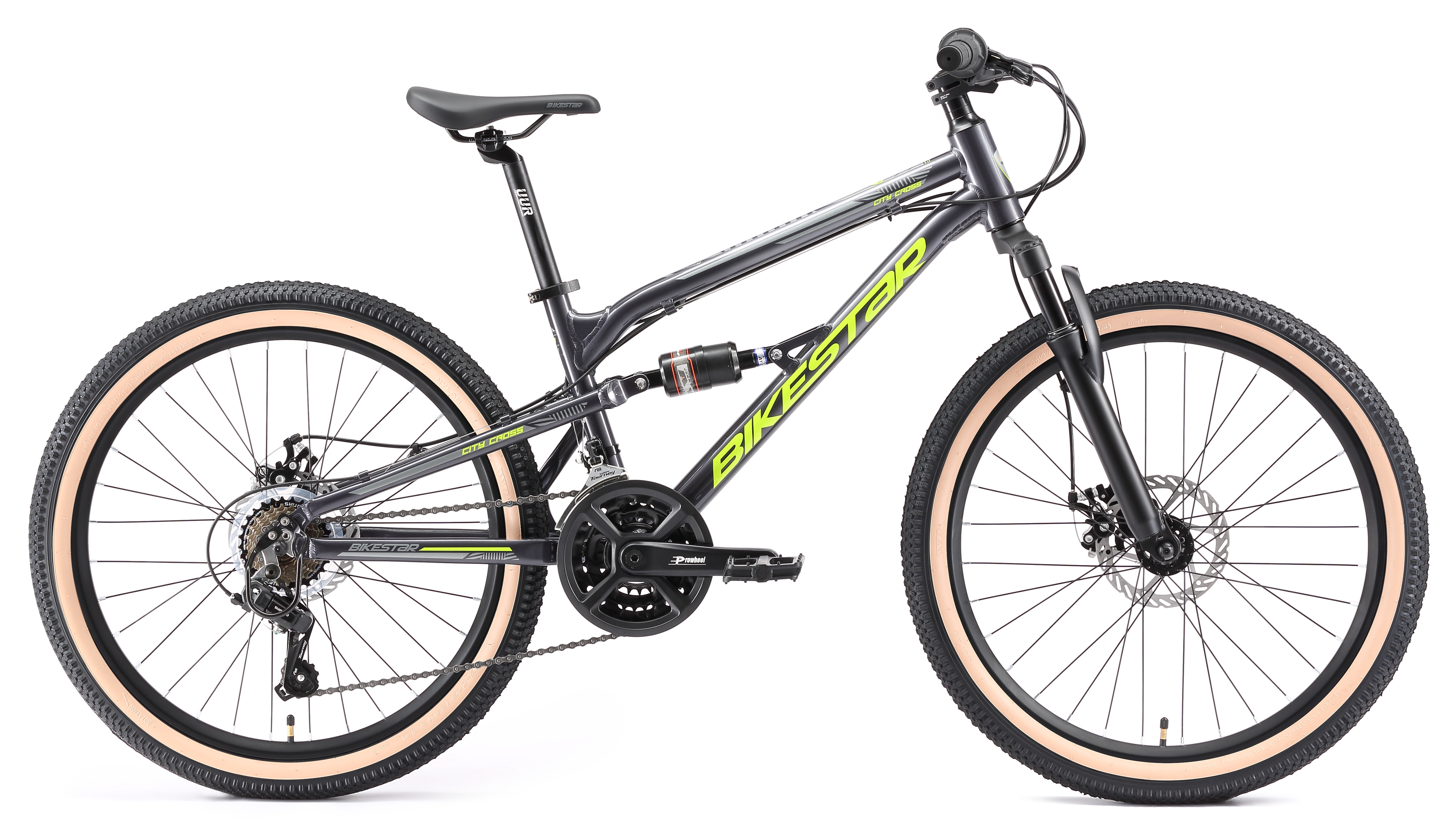 Bikestar Jugendfahrrad 21 Gang Shimano RD-TY21 Schaltwerk Kettenschaltung