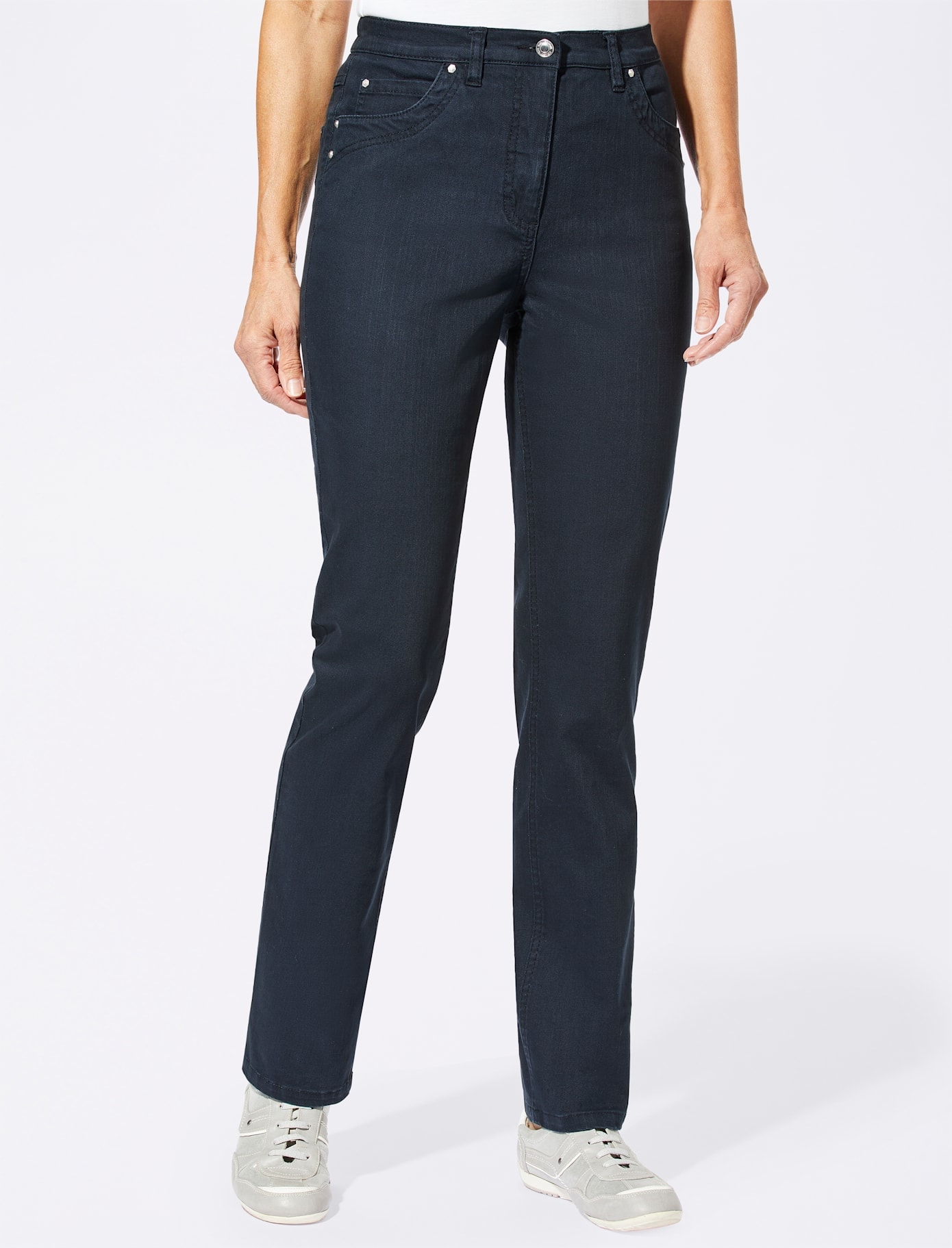 Casual Looks Stretch-Jeans, (1 tlg.)