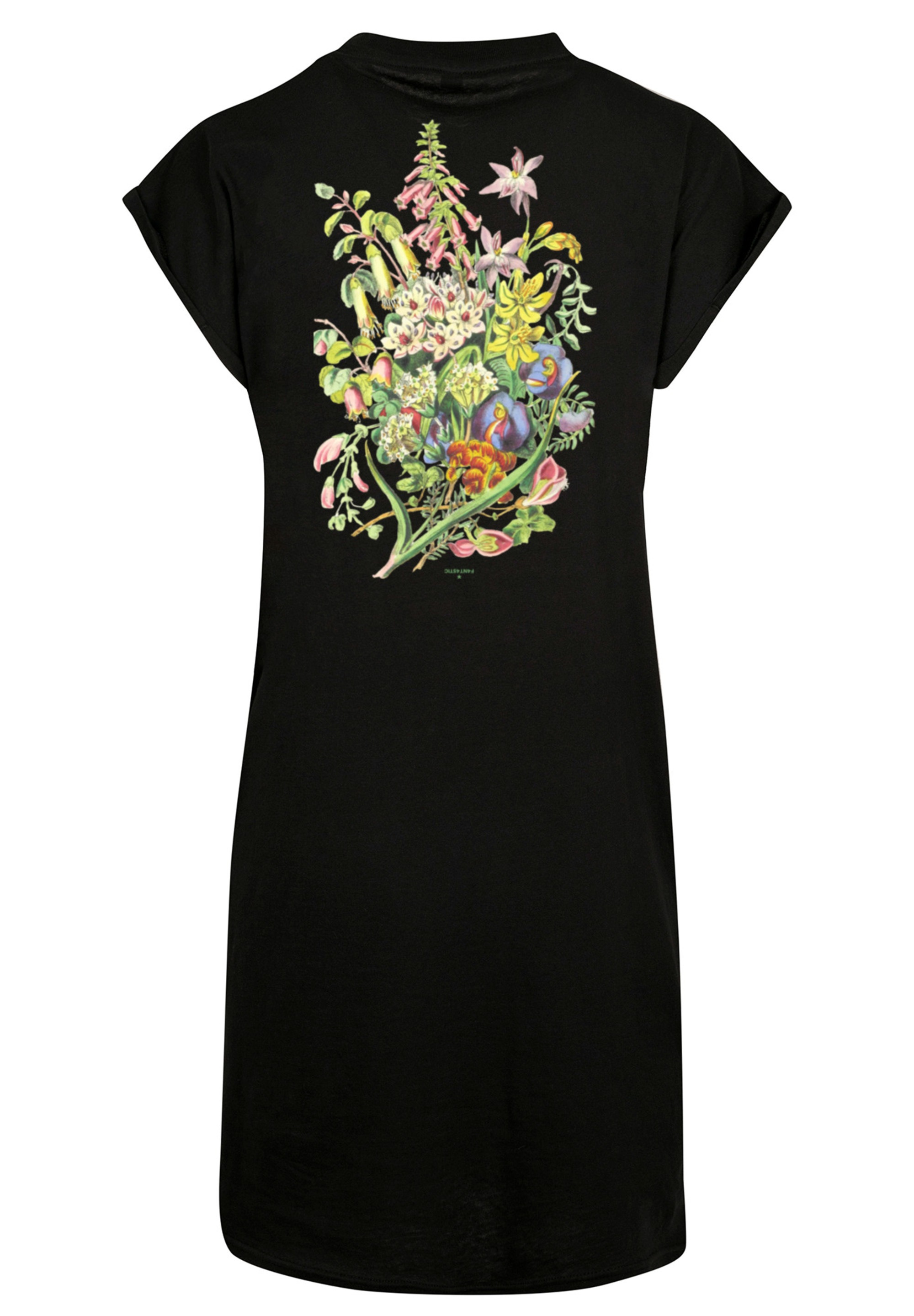 F4NT4STIC Shirtkleid "Blumen Muster grün" Ohne Taschen Print günstig online kaufen