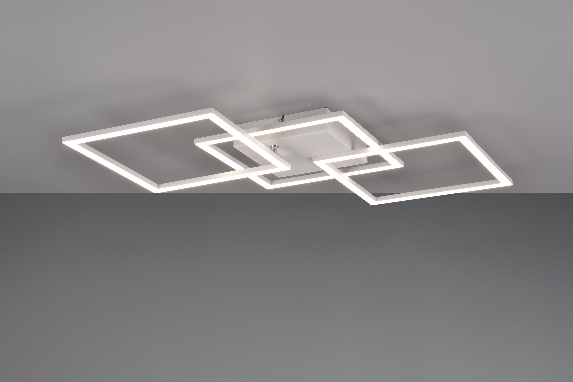 my home LED Deckenleuchte »ANTJE, Deckenlampe, schwenkbare LED-Rechtecke«, 3 flammig, Leuchtmittel LED-Board | LED fest integriert, Wand- und Deckenmontage möglich