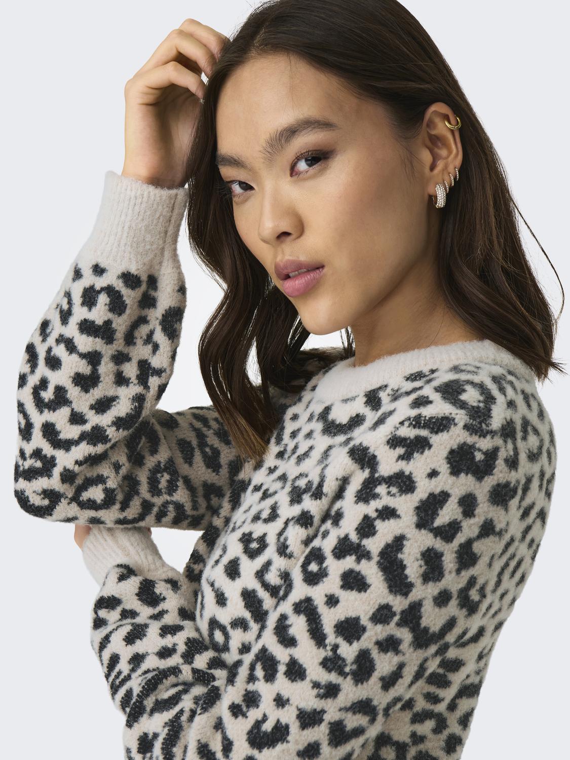 Thumbnail - JDY Strickpullover "JDYLORRAINE ANIMAL L/S PULLOVER KNT NOOS"
