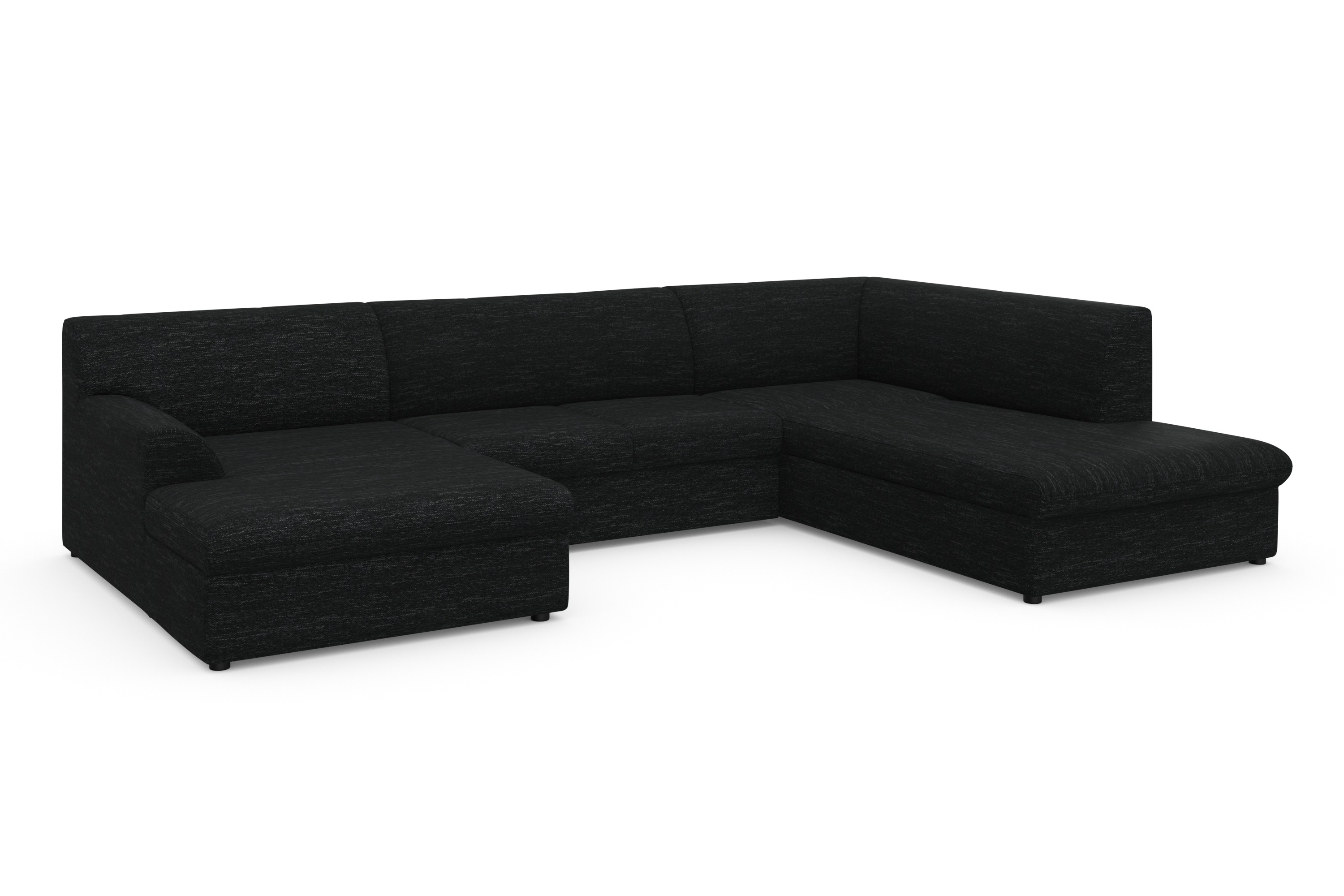 Thumbnail - DOMO collection Wohnlandschaft "Topper, elegant und zeitlos, komfortabel, U-Form" wahlweise mit Bettfunktion