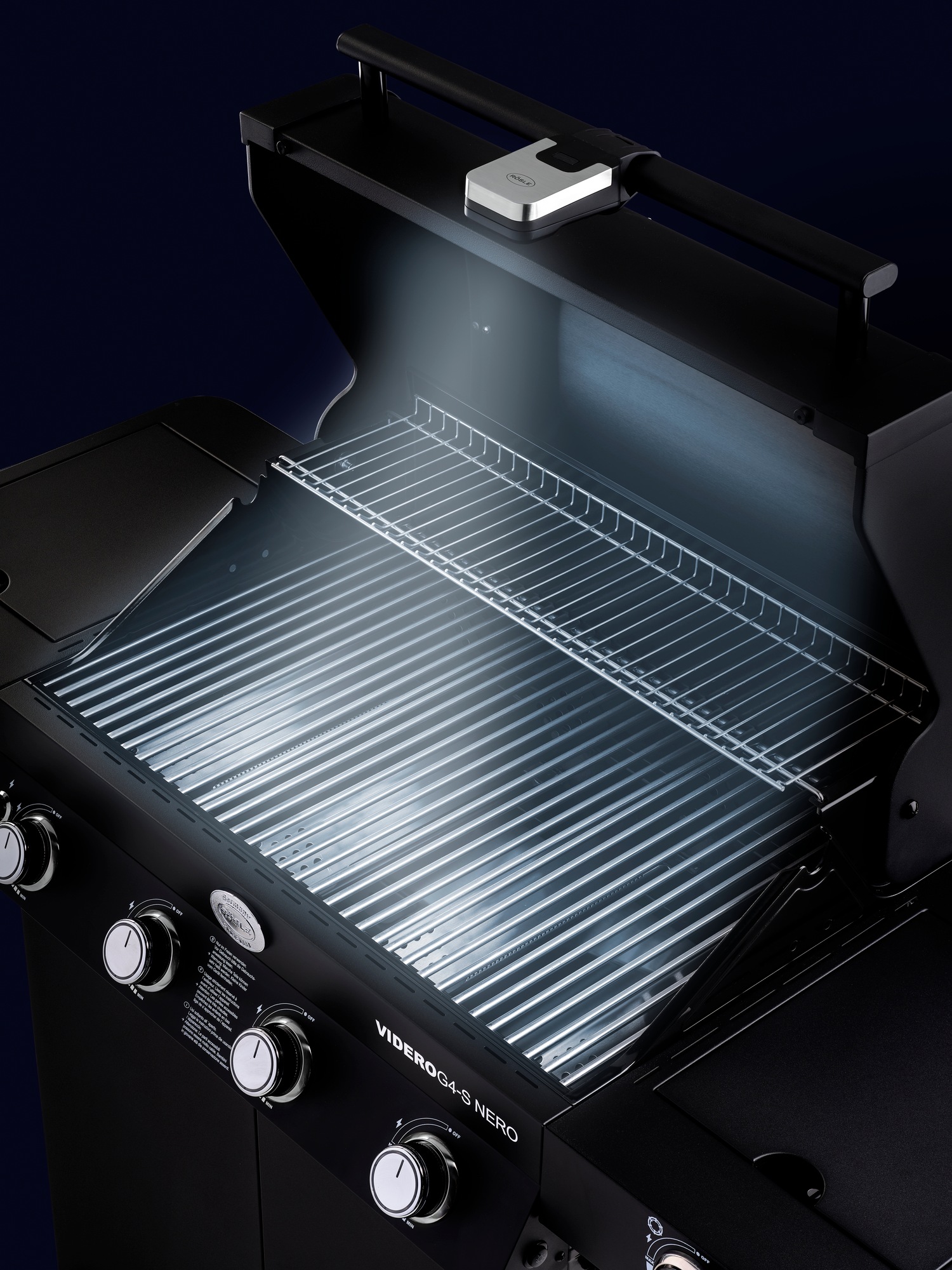 RÖSLE Handleuchte »Universal BBQ LED Griffleuchte«, zum Ausleuchten des Grillbereichs