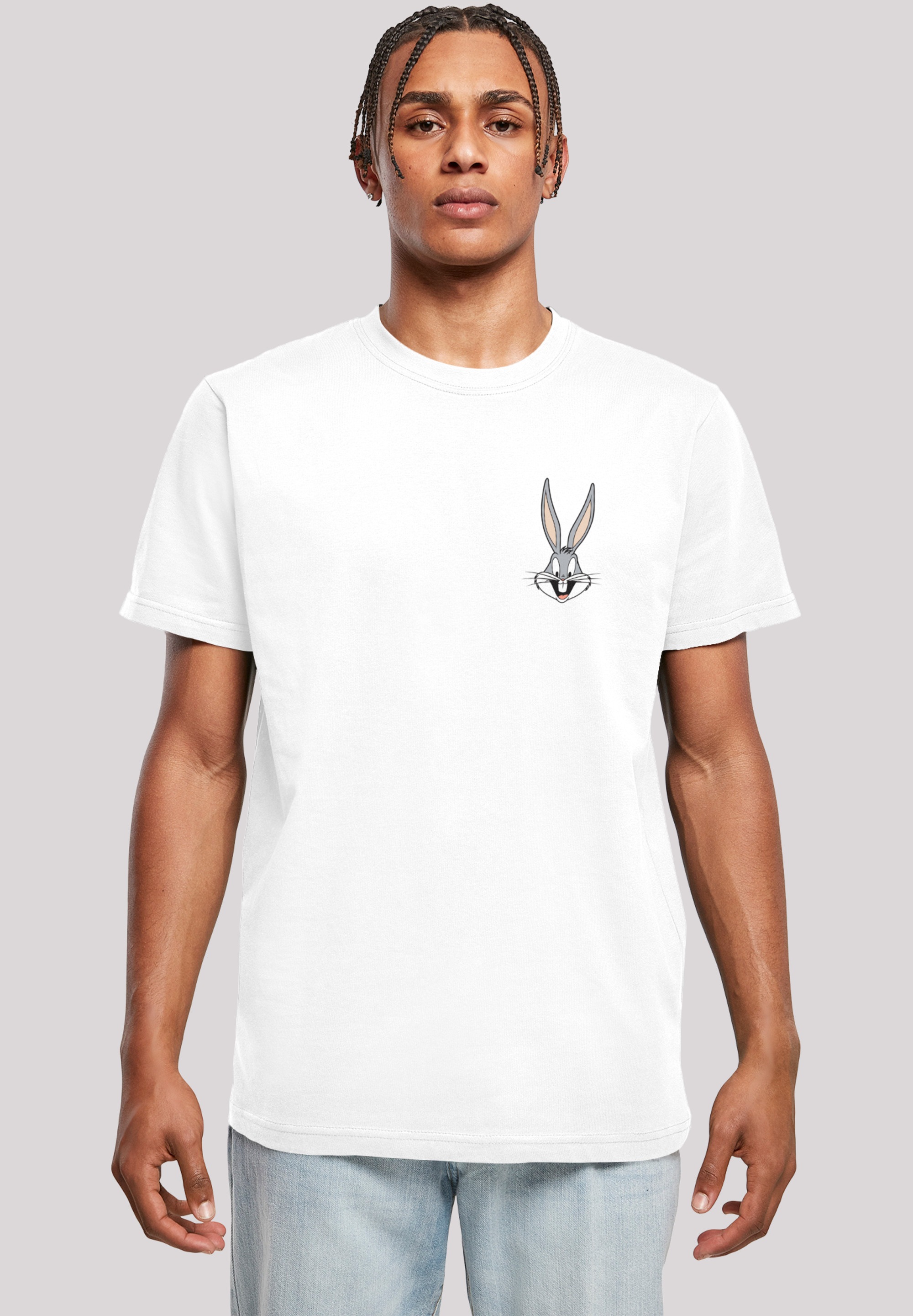▷ T-Shirt Tunes BAUR Bugs | Print«, für Print »Looney F4NT4STIC Bunny Breast