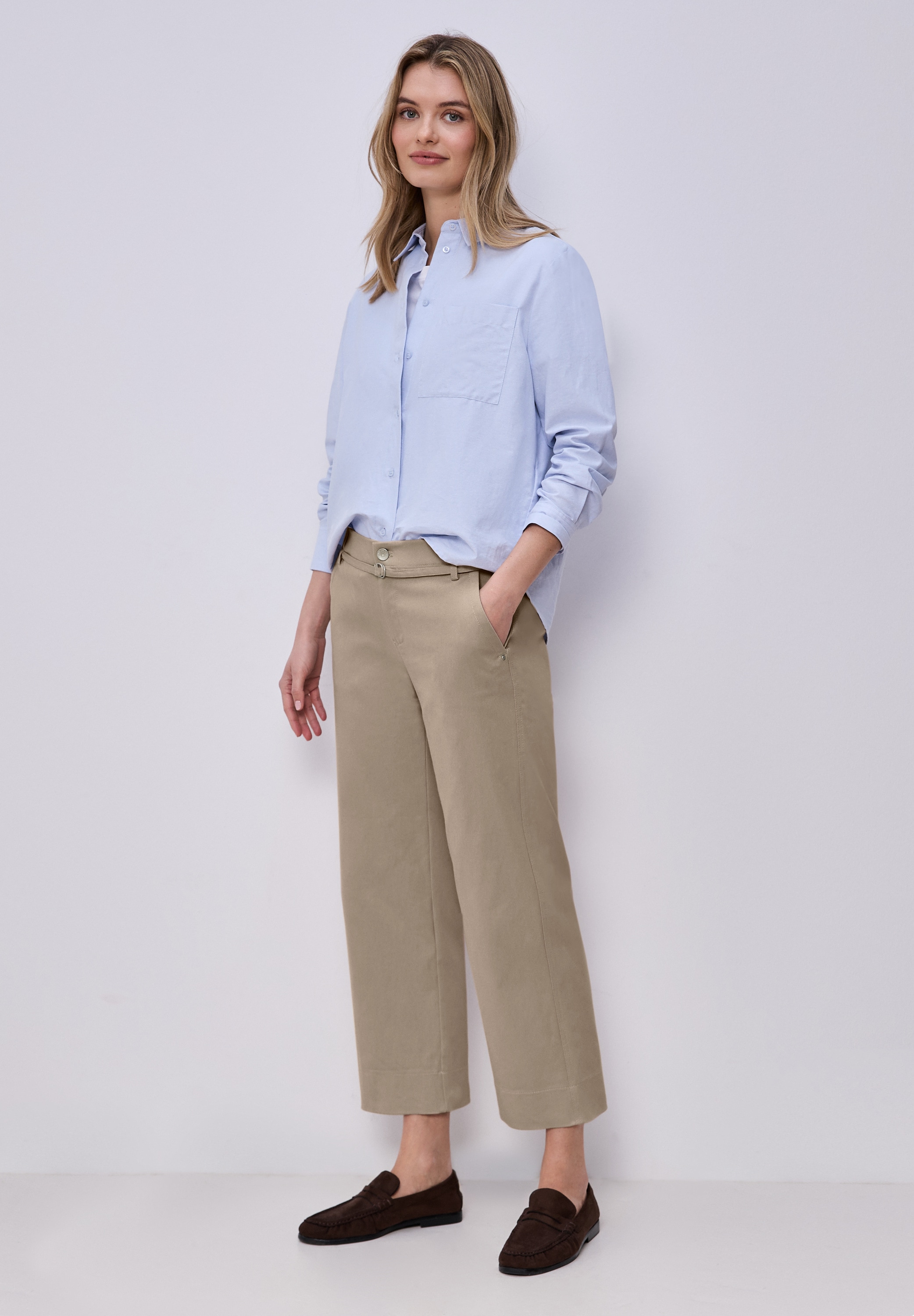 STREET ONE Stoffhose  Middle Waist