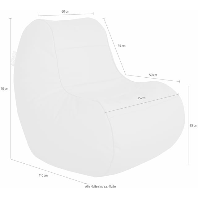 Sitting Point Sitzsack »Chilly Bean SCUBA« auf Rechnung | BAUR