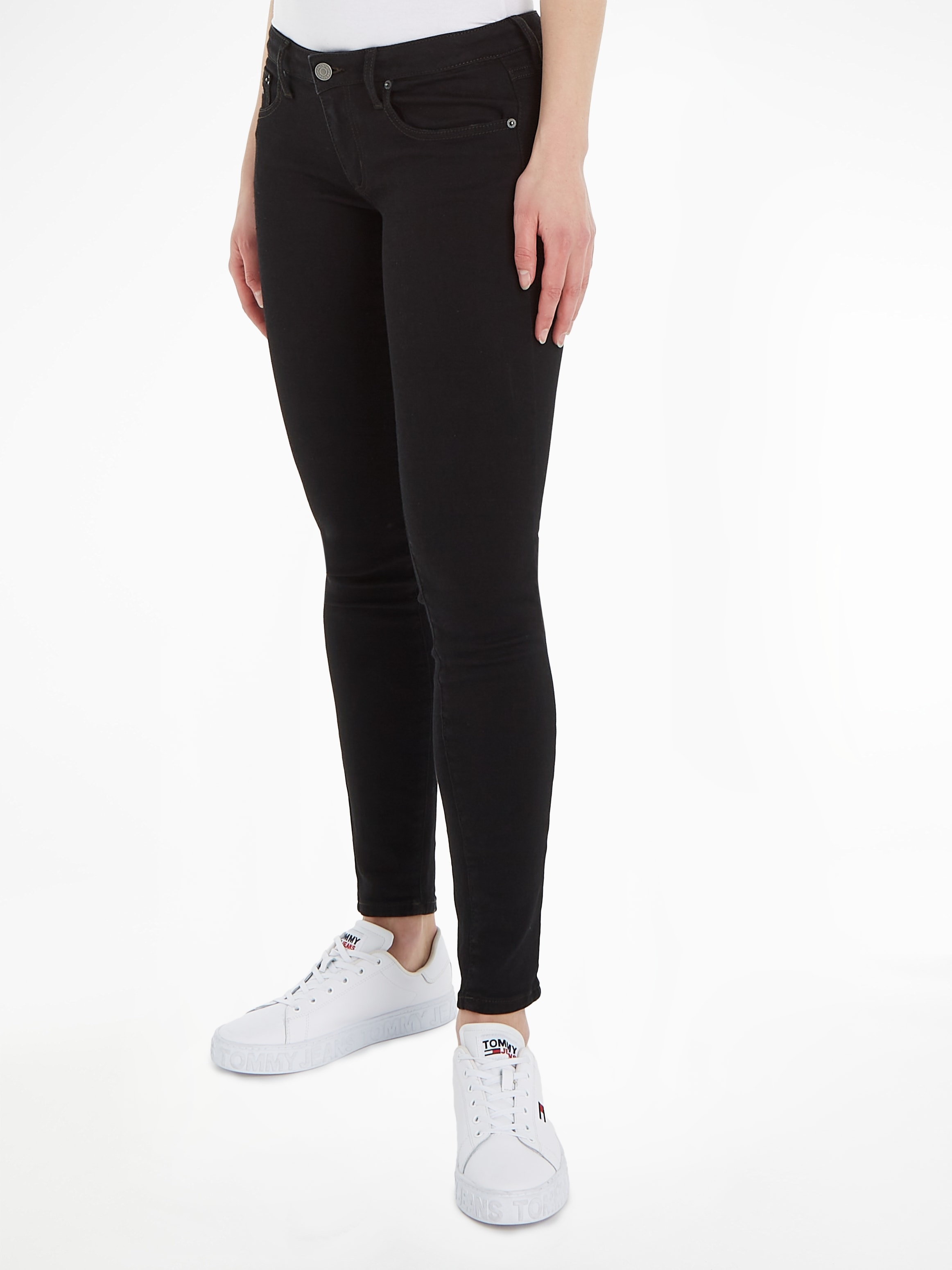 Tommy Jeans Skinny-fit-Jeans "Sophie Low Waist Skinny", mit dezenten Labela günstig online kaufen