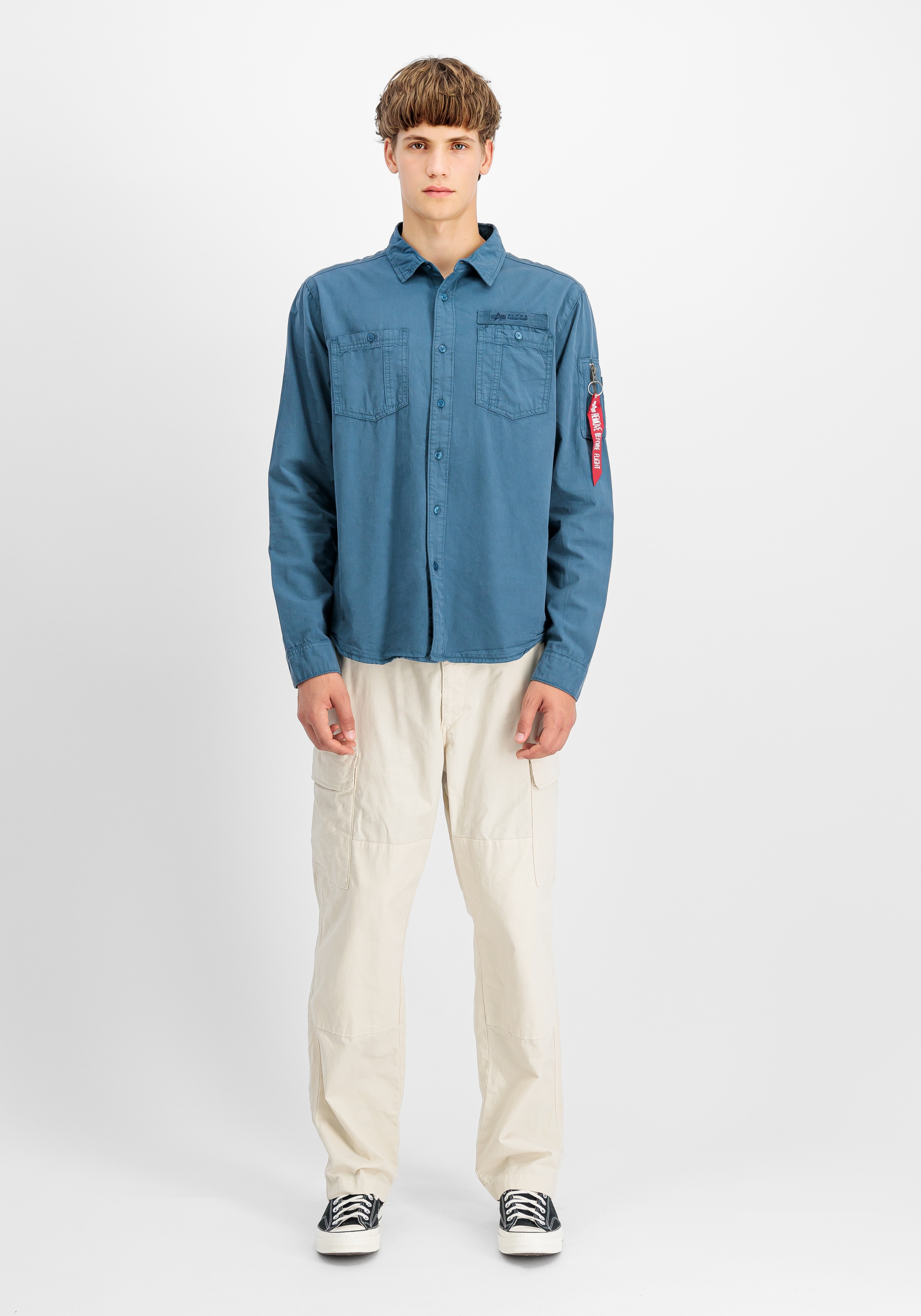 Alpha Industries Oversize-Shirt »Alpha Industries Men - Shirts Air Force EMB Shirt«