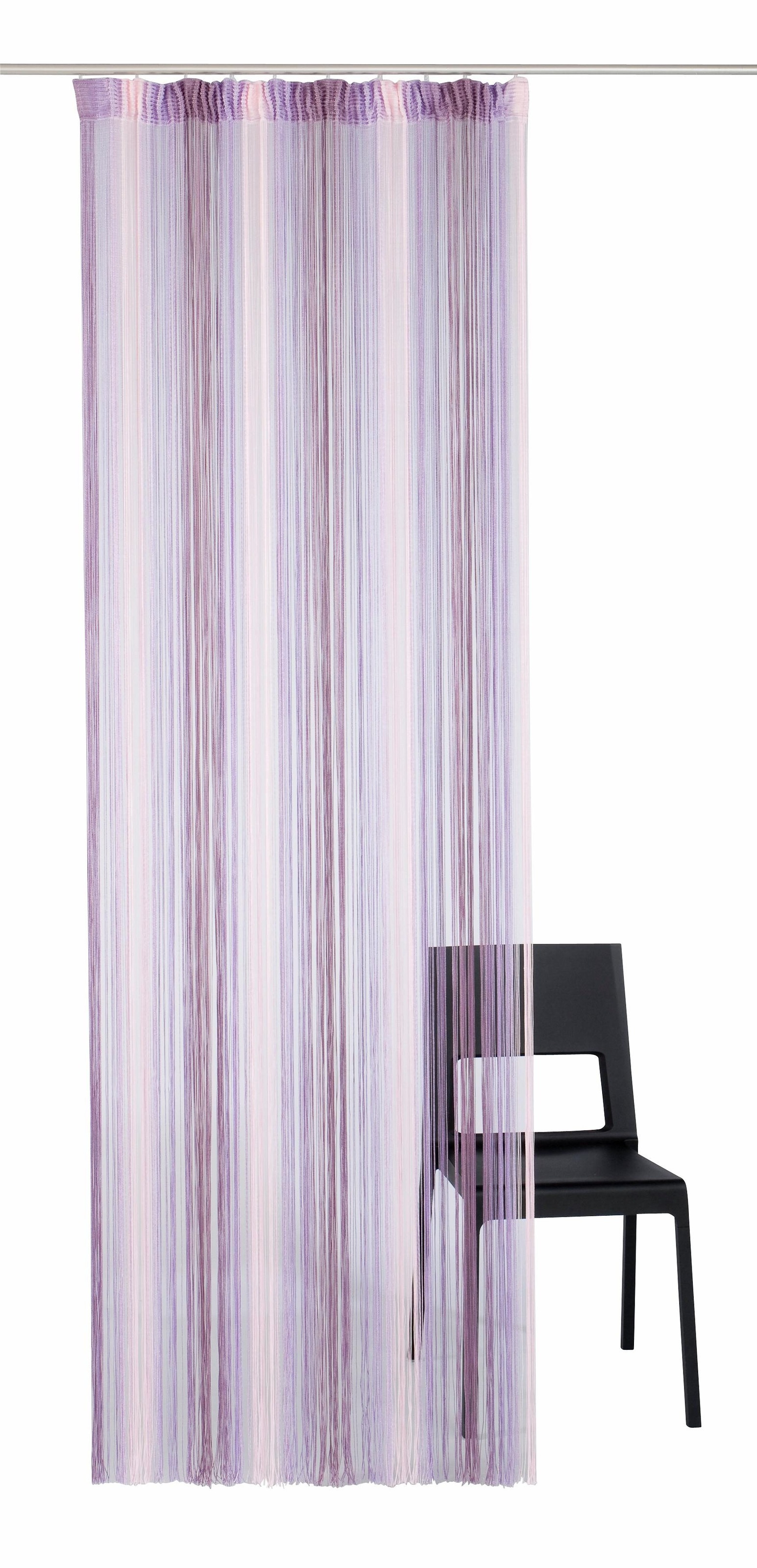 Weckbrodt Fadenvorhang "Rebecca" Multifunktionsband 1 Stk. tlg. Fadengardin günstig online kaufen