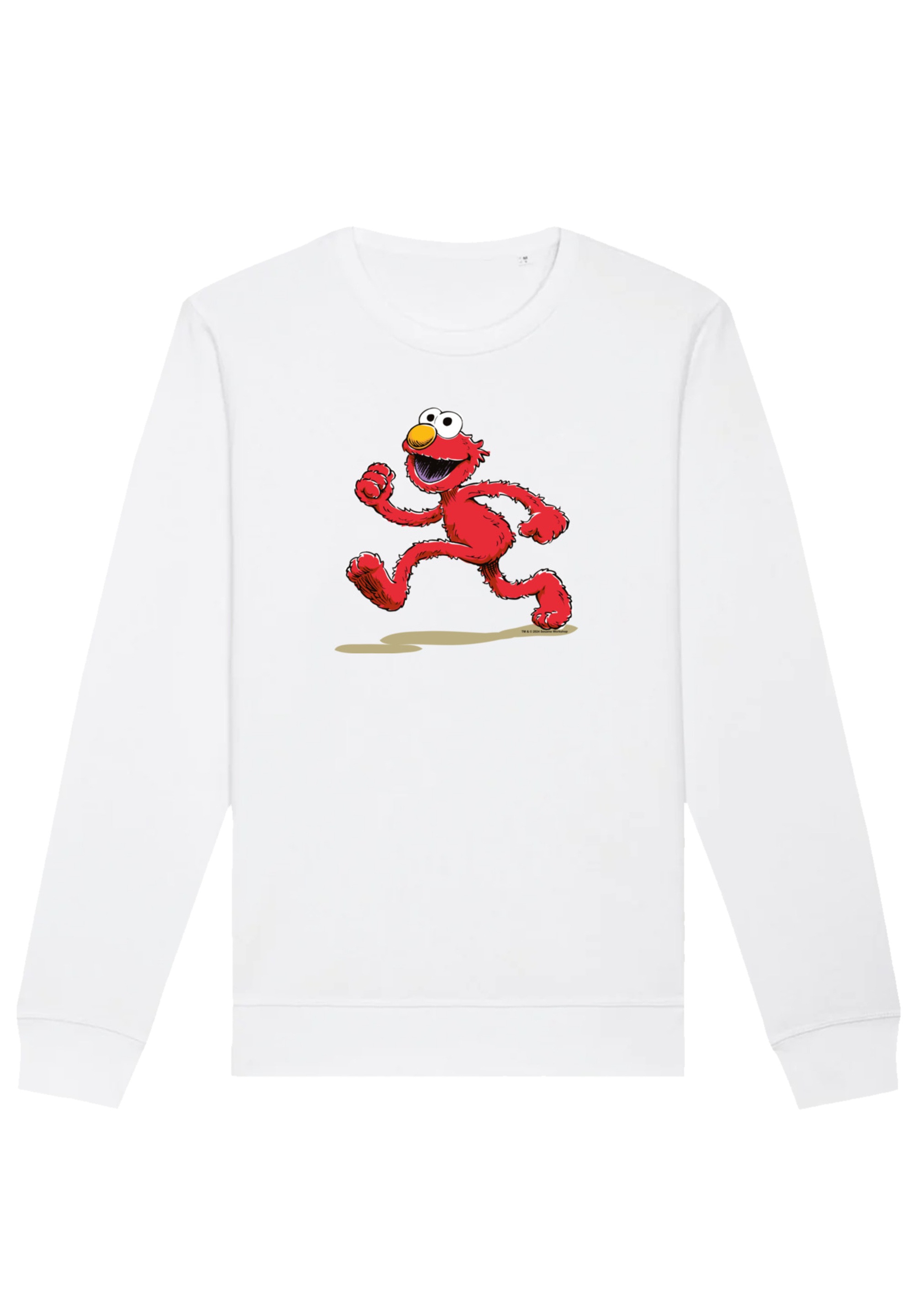F4NT4STIC Sweatshirt »Sesamstraße Elmo Running«, Premium Qualität
