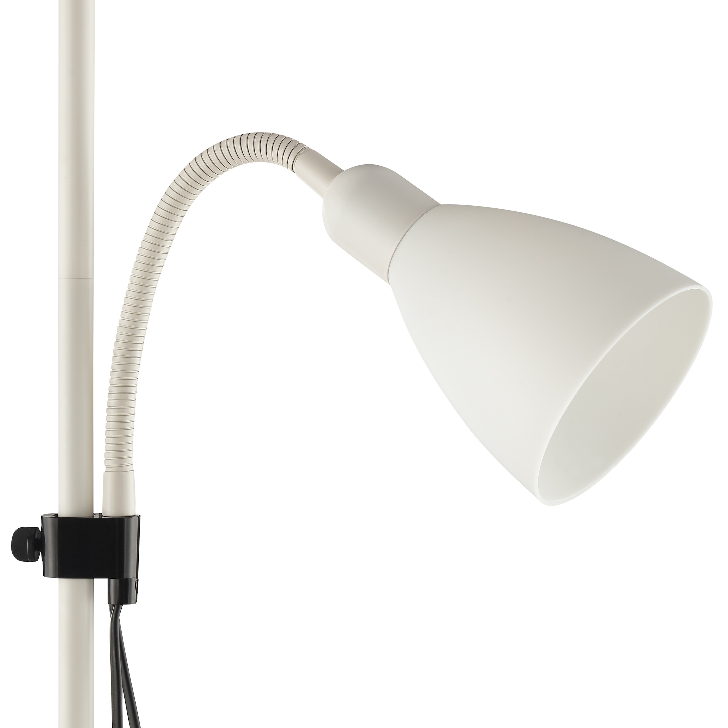 Brilliant Deckenfluter »Spari« E27 1 Stk. 180cm, E27+E14 Fassung, verstellbarer Arm, Aluminium/Kunststoff