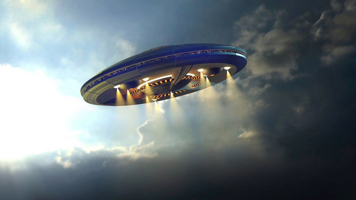 Papermoon Fototapetas »UFO«
