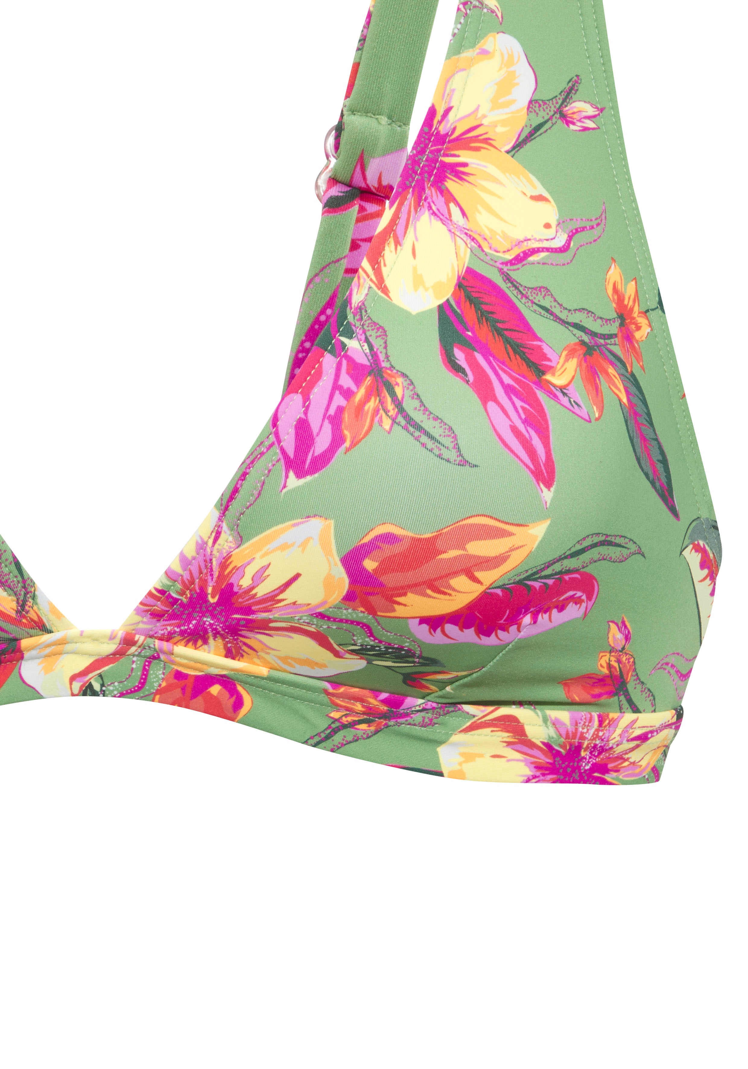 Thumbnail - LASCANA Triangel-Bikini-Top "Malia" mit tropischem Print