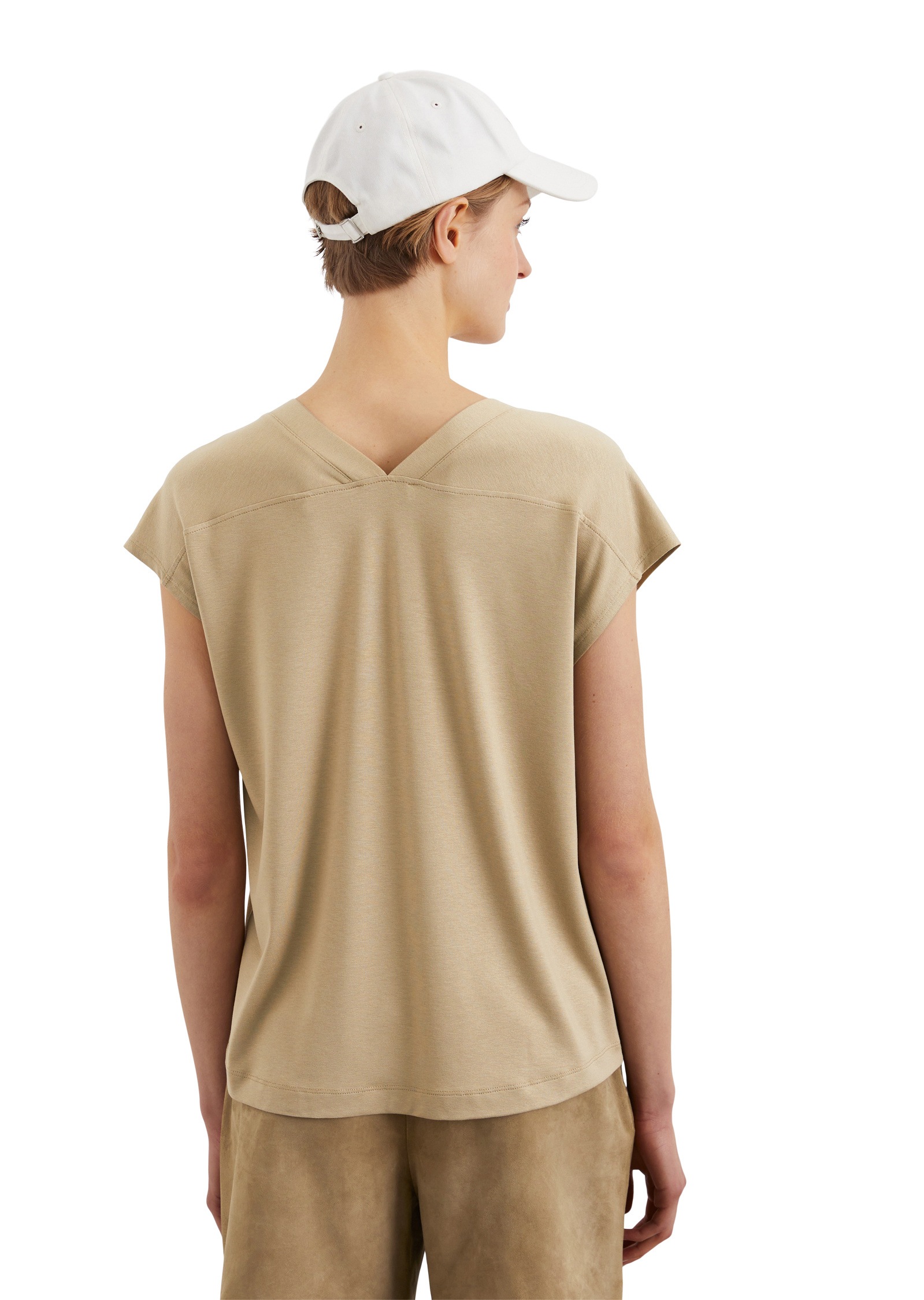 Thumbnail - Marc OPolo T-Shirt "aus LENZING™ ECOVERO™"