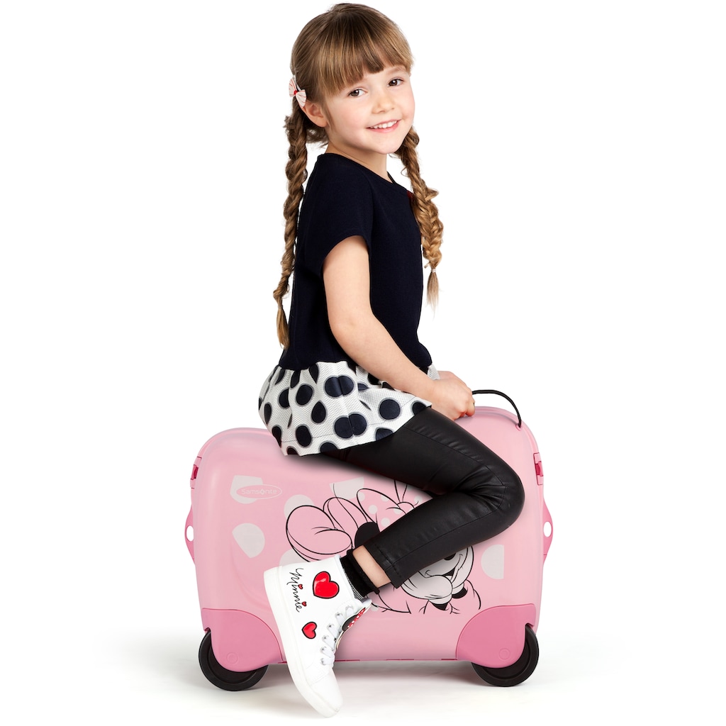 Samsonite Kinderkoffer »Dream Rider Disney, Minnie Glitter«, 4 Rollen