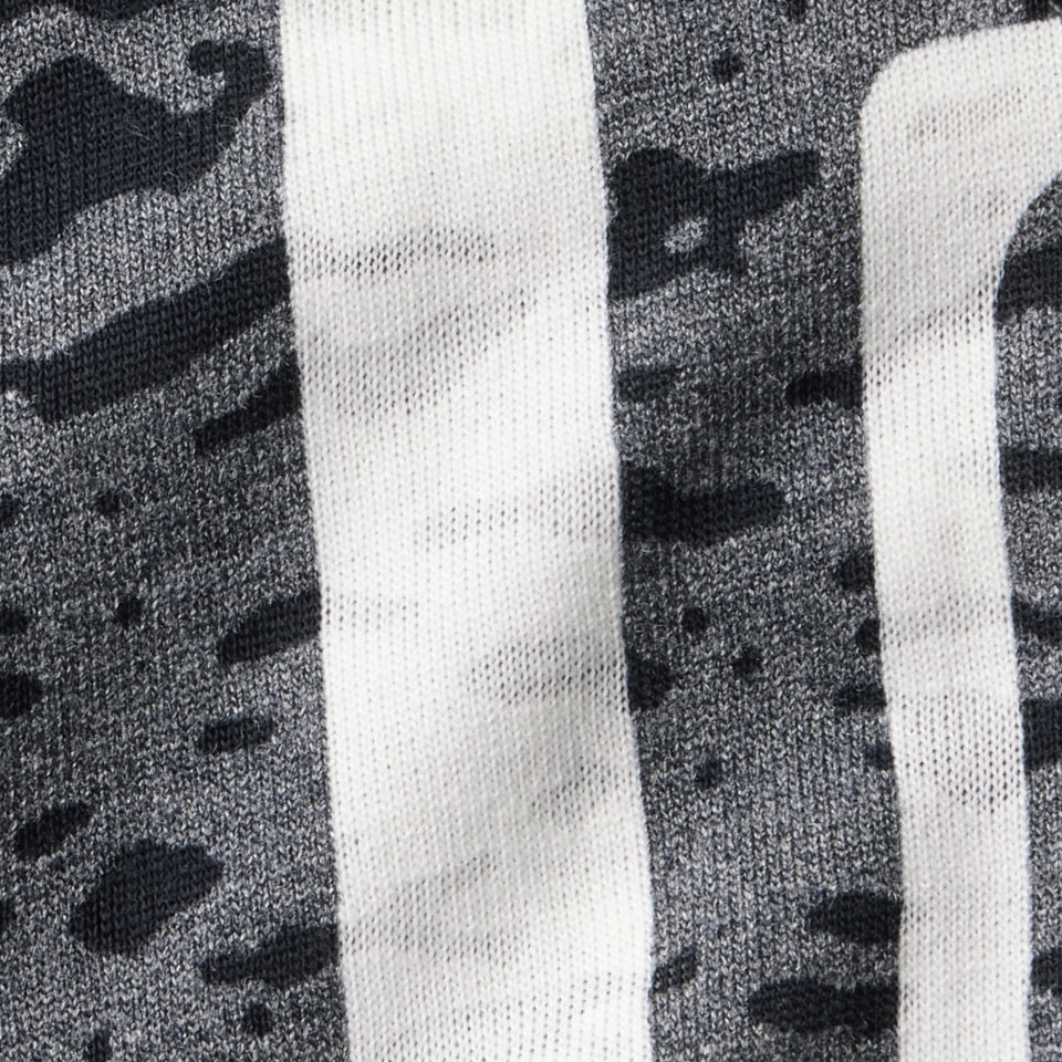 Cecil Rundhalsshirt, aus softem Materialmix